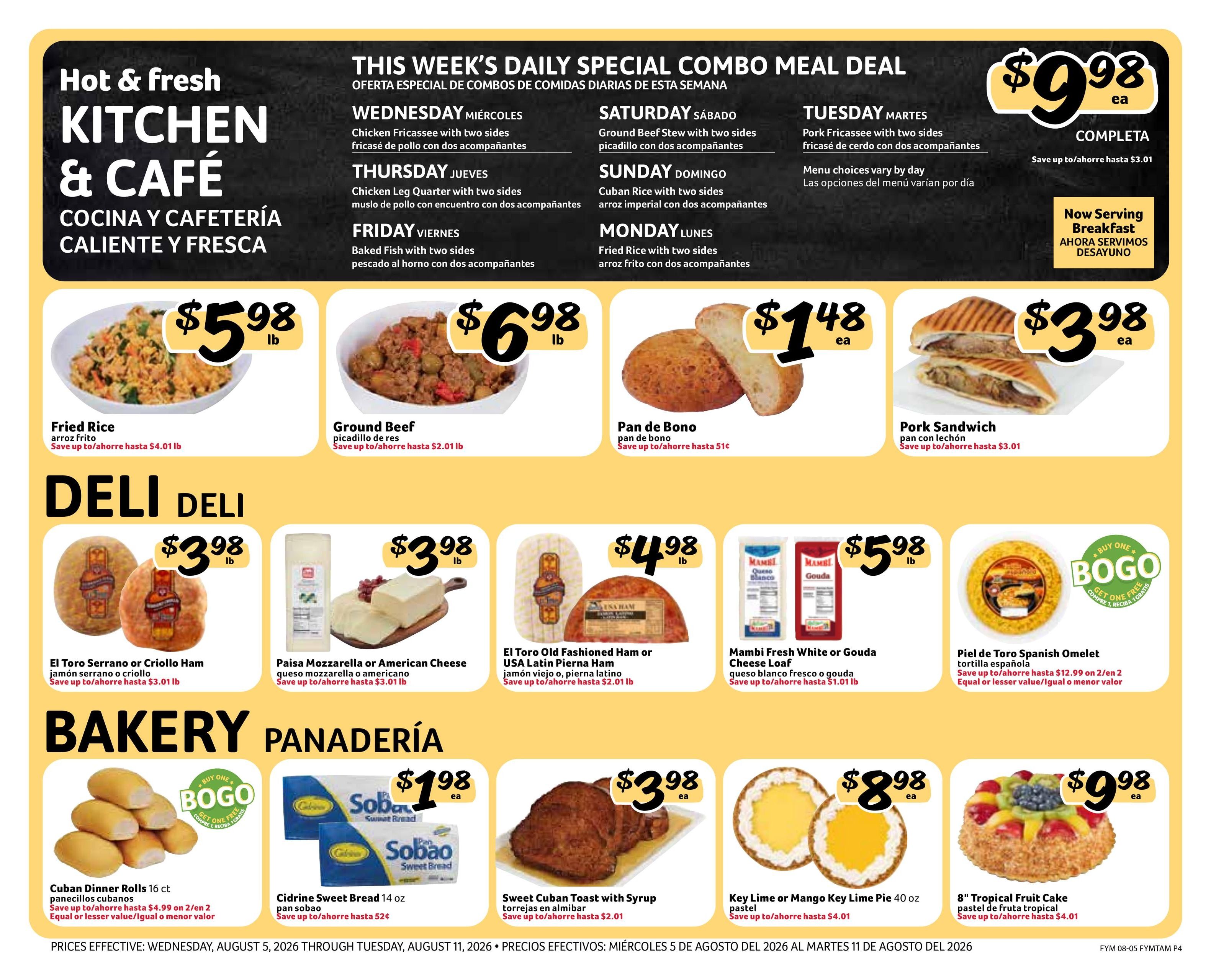 Fresco Y Mas (St. Petersburg–Pinellas Park Area, FL) Weekly Ad August 5 - 11, 2026