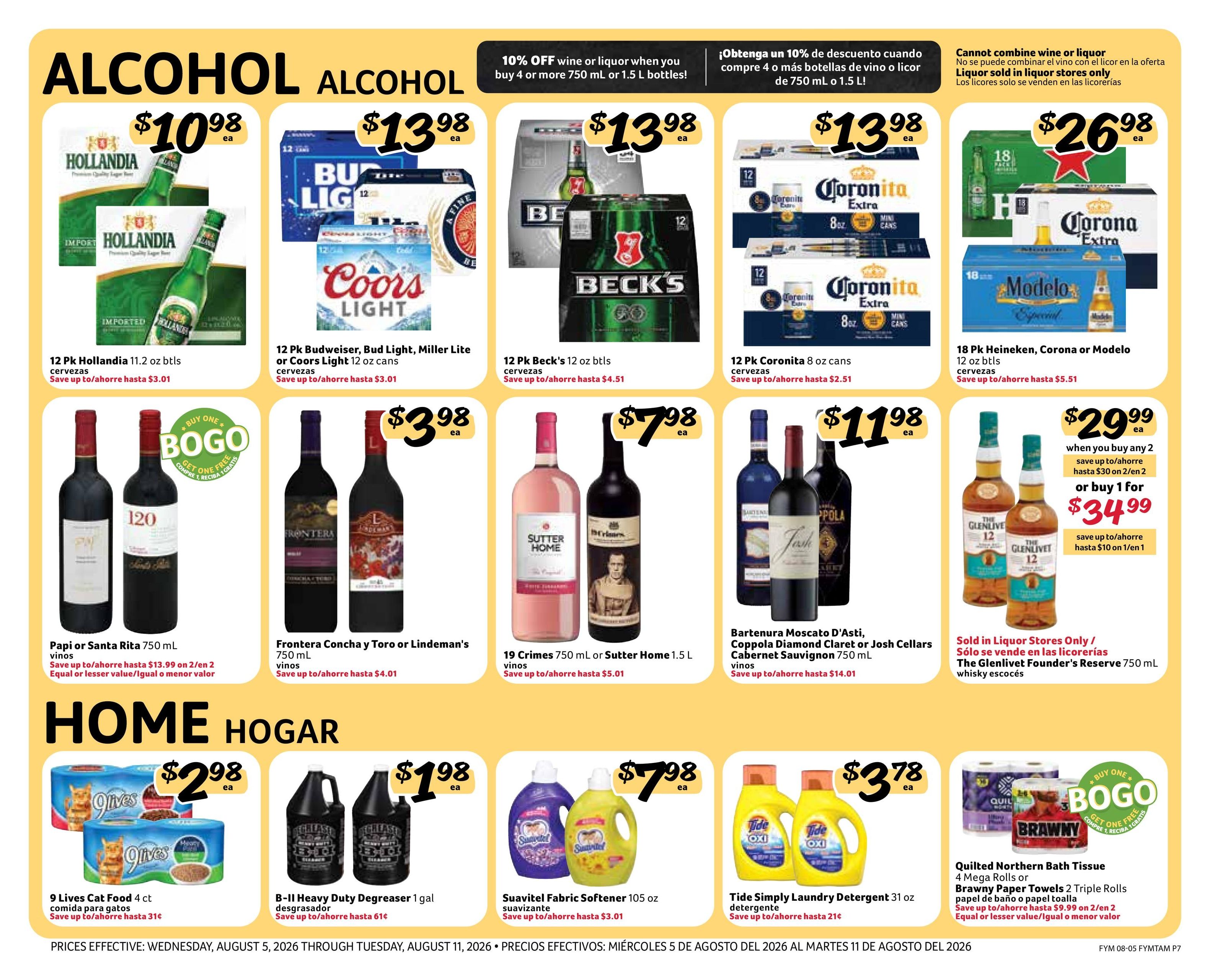 Fresco Y Mas (St. Petersburg–Pinellas Park Area, FL) Weekly Ad August 5 - 11, 2026