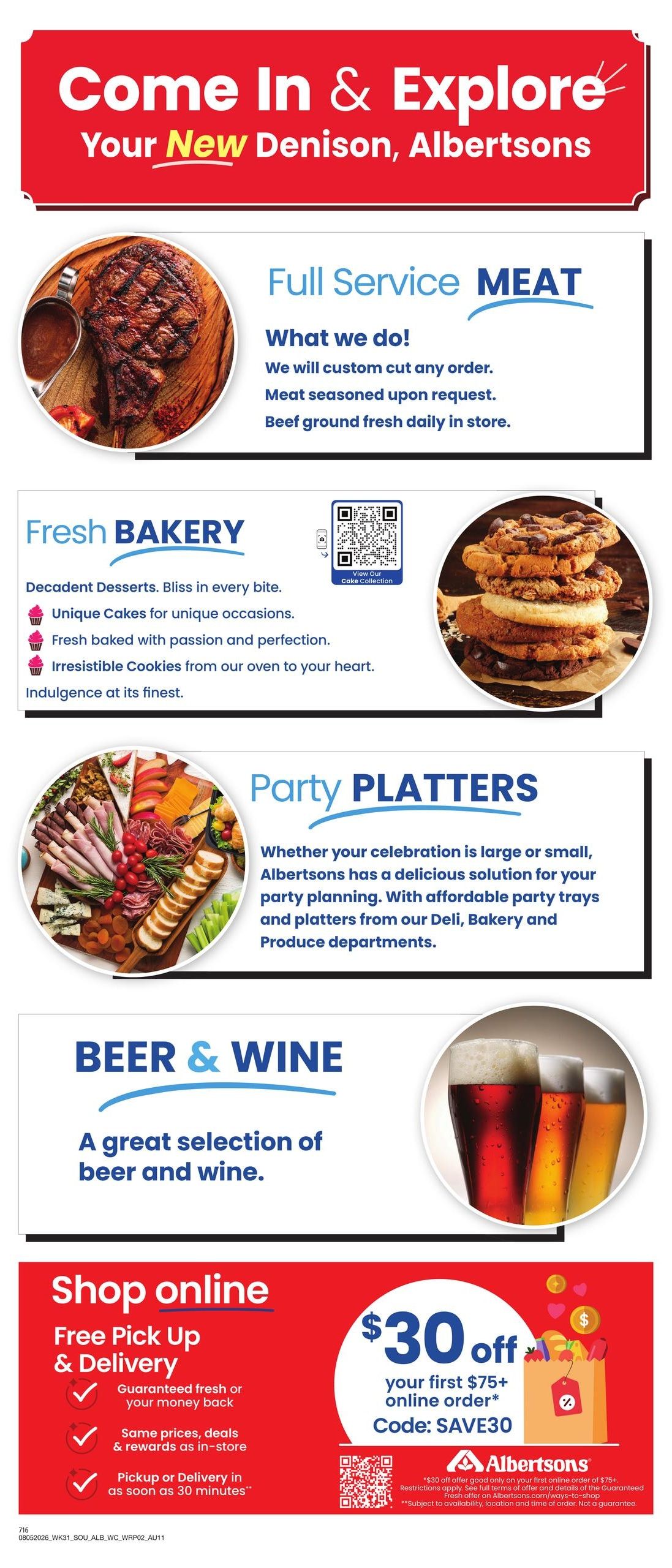 Albertsons Weekly Ad August 5 - 11, 2026
