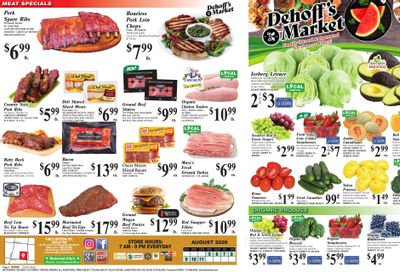 Dehoff's Key Markets (San Mateo–Palo Alto Area, CA) Weekly Ad August 5 - 11, 2026