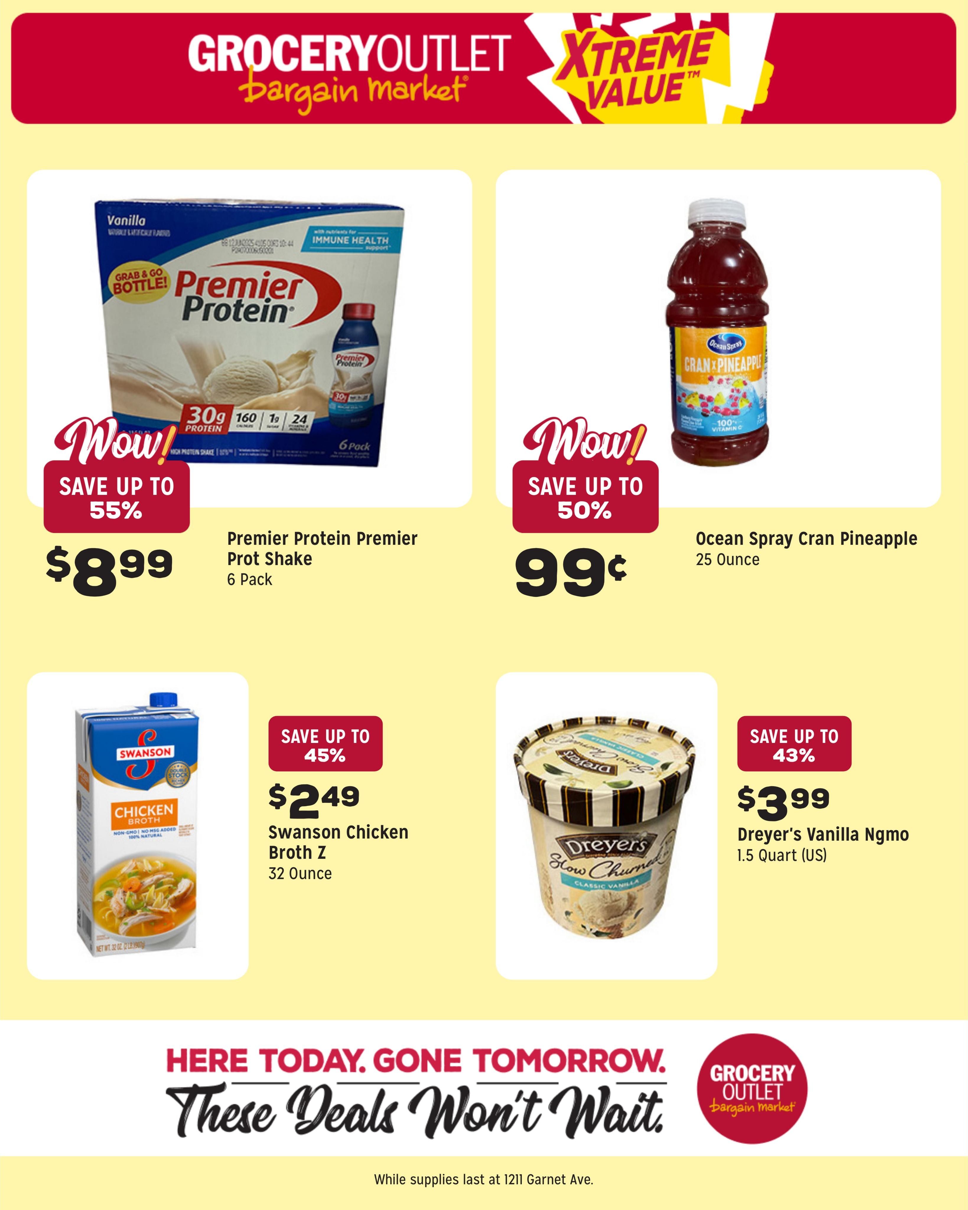 Grocery Outlet (La Jolla Area, CA) Weekly Ad August 5 - 11, 2026