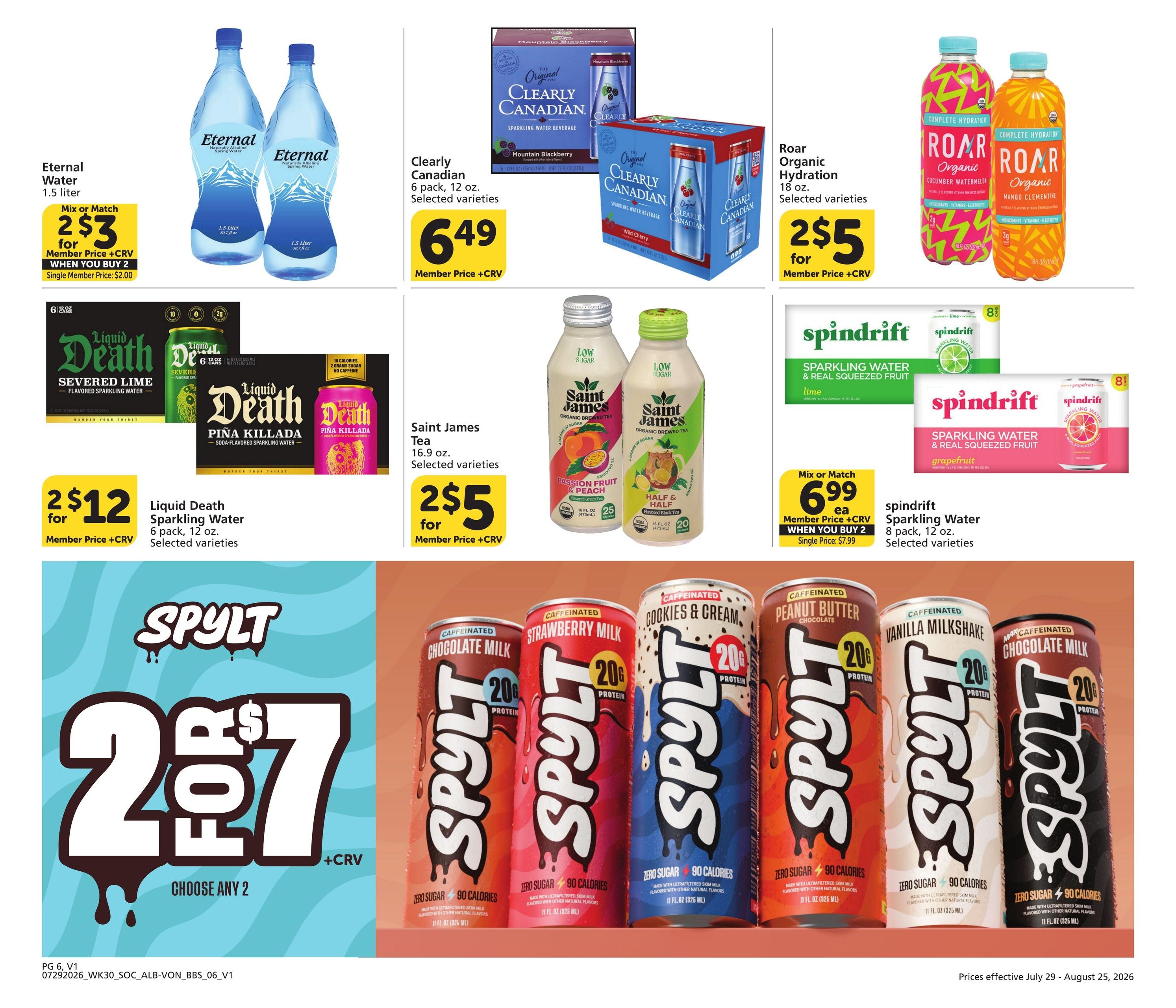 Vons Big Book of Savings Weekly Ad July 29 - August 25, 2026