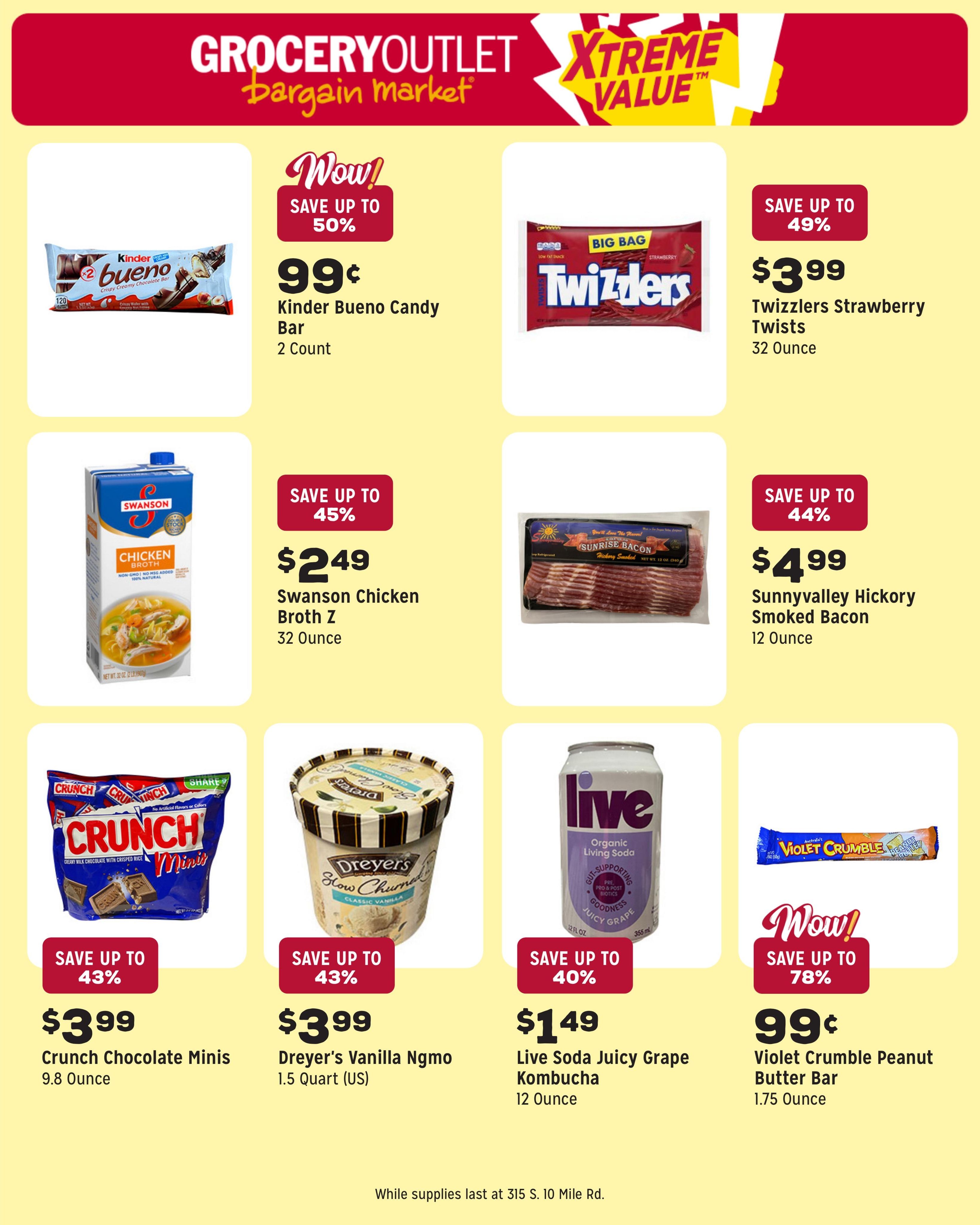 Grocery Outlet (Meridian Area, ID) Weekly Ad August 5 - 11, 2026