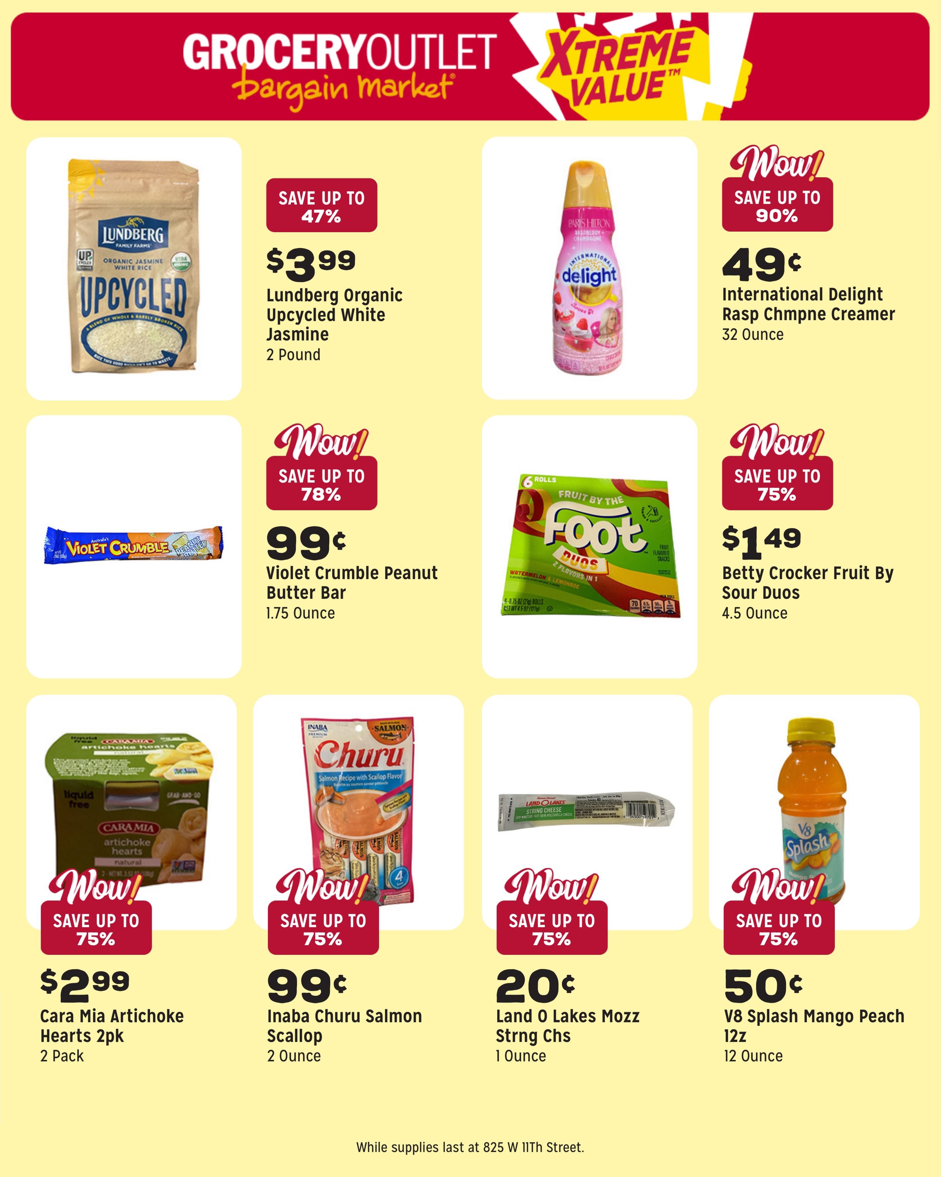 Grocery Outlet (Tracy Area, CA) Weekly Ad August 5 - 11, 2026