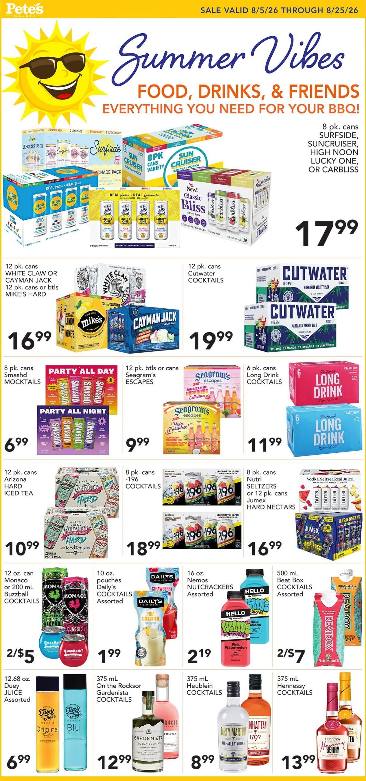 Pete's Fresh Market Weekly Ad August 5 - 11, 2026