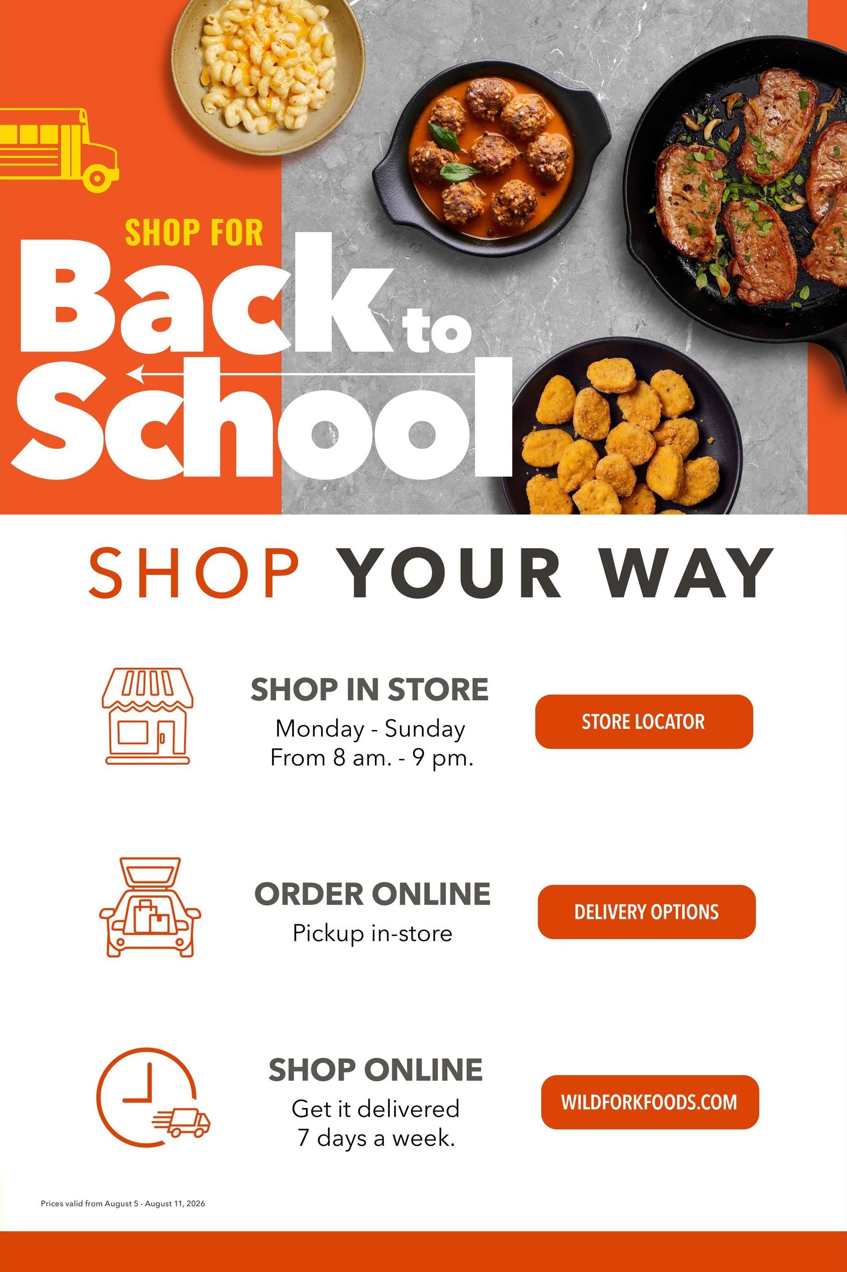 Wild Fork (CA) Weekly Ad August 5 - 11, 2026