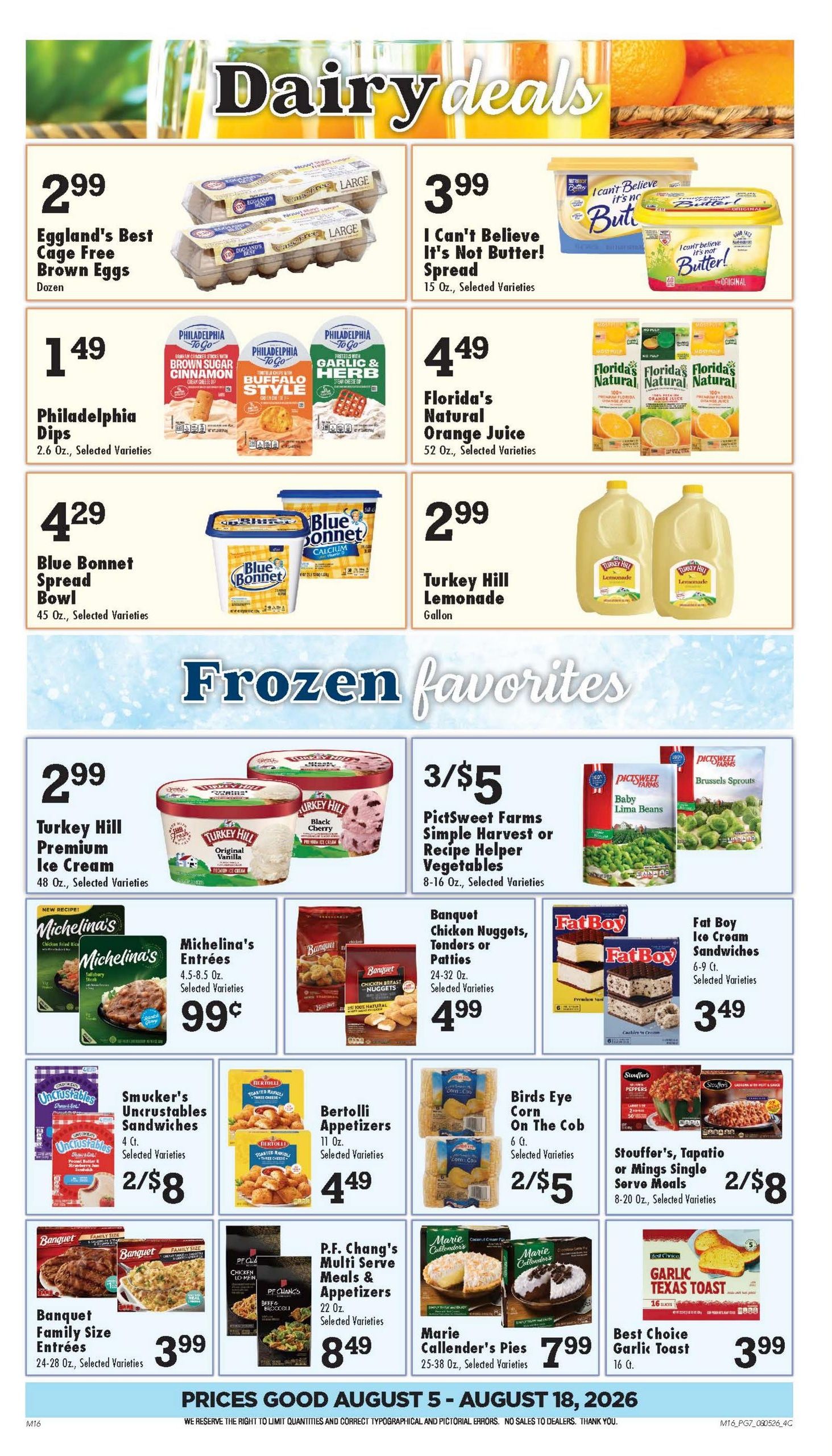 Superlo Foods (AR, MS, TN) Weekly Ad August 5 - 18, 2026