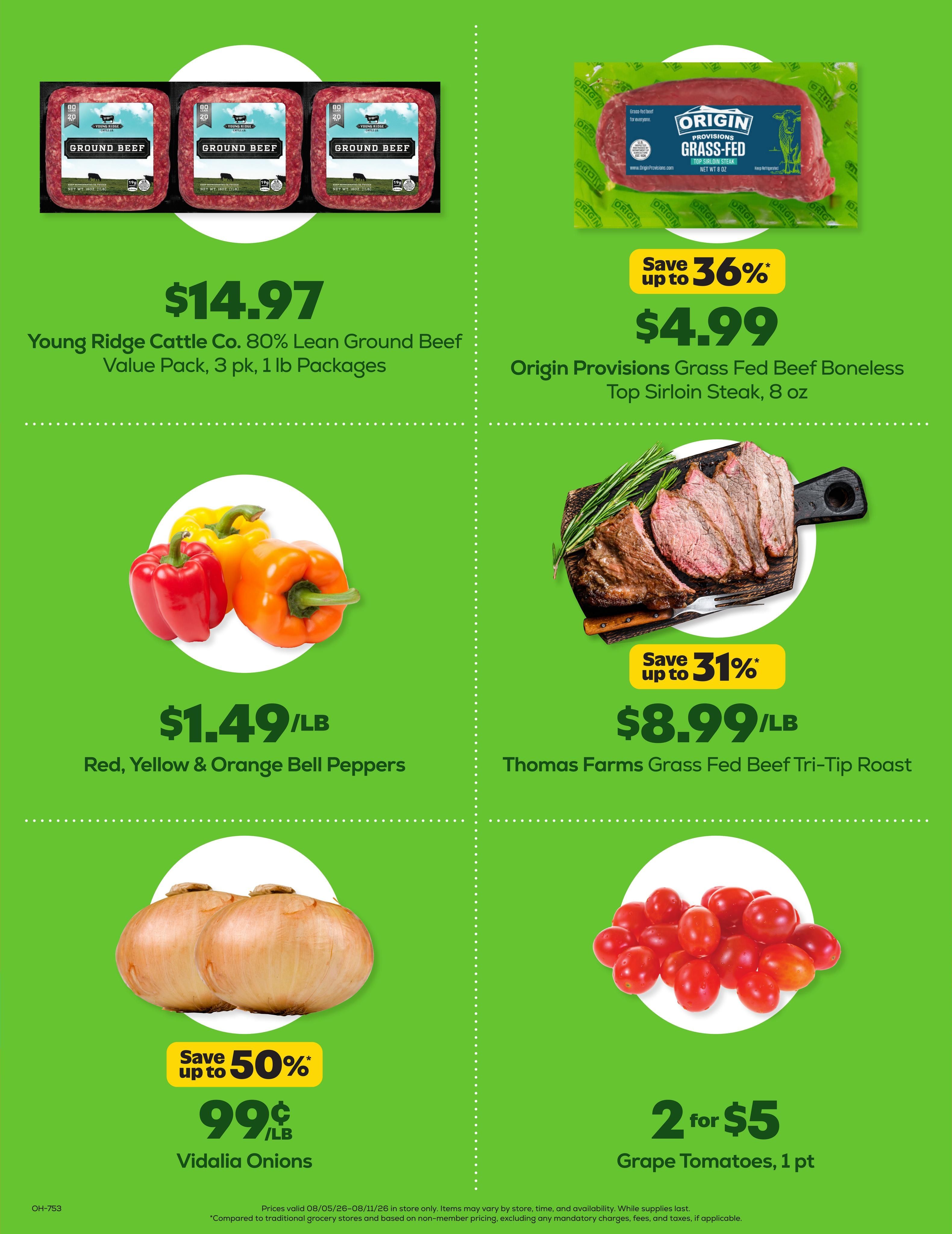 Grocery Outlet (Cleveland Area, OH) Weekly Ad August 5 - 11, 2026