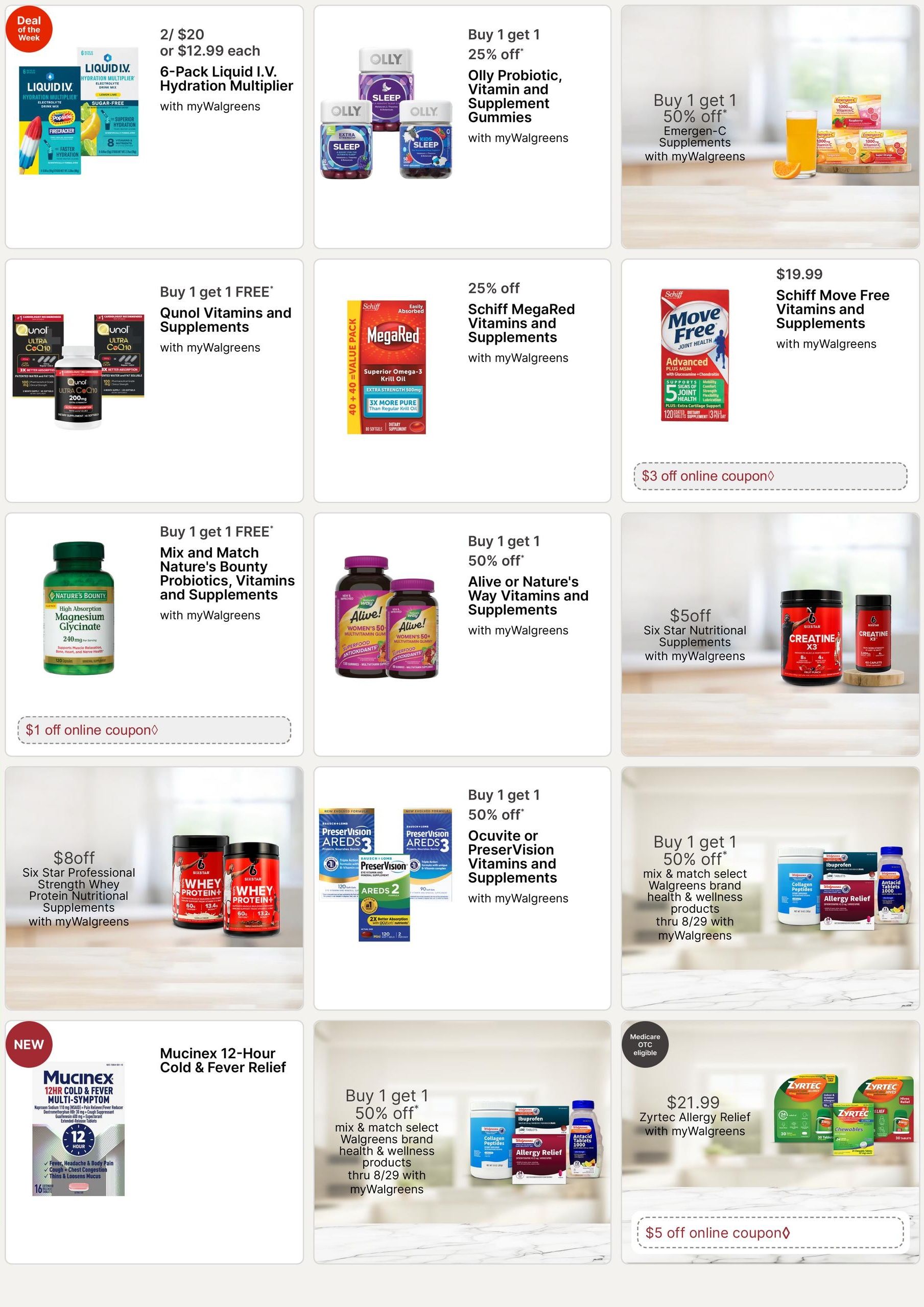 Walgreens (Honolulu–Fort Shafter Area, HI) Weekly Ad August 9 - 15, 2026