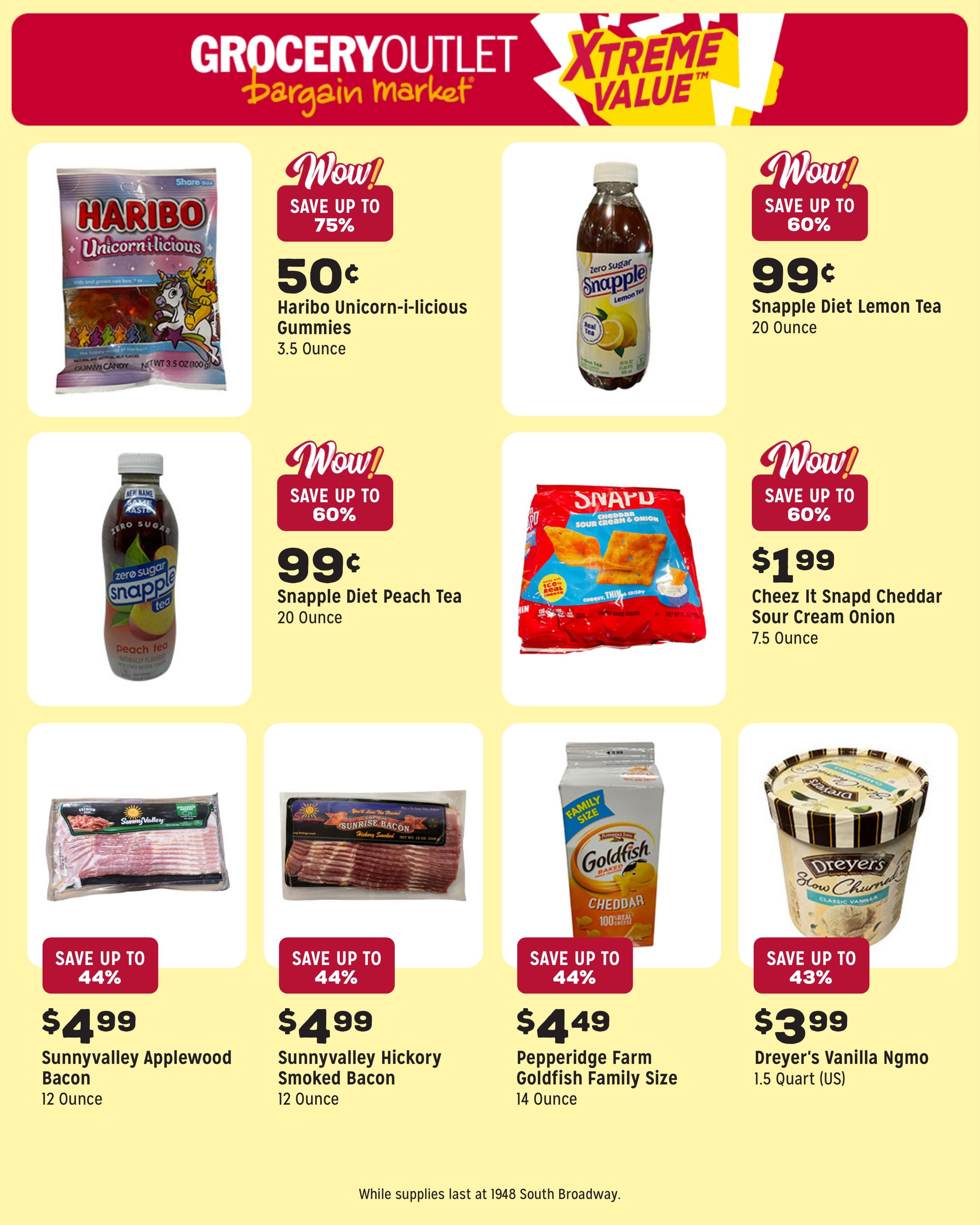 Grocery Outlet (Santa Maria Area, CA) Weekly Ad August 5 - 11, 2026