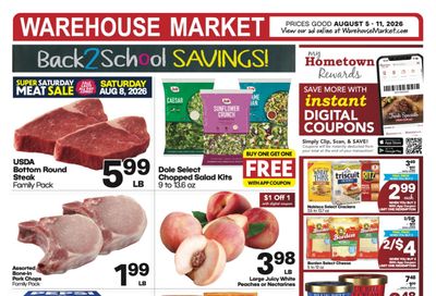Warehouse Market (Tulsa–Broken Arrow Area, OK) Weekly Ad August 5 - 11, 2026
