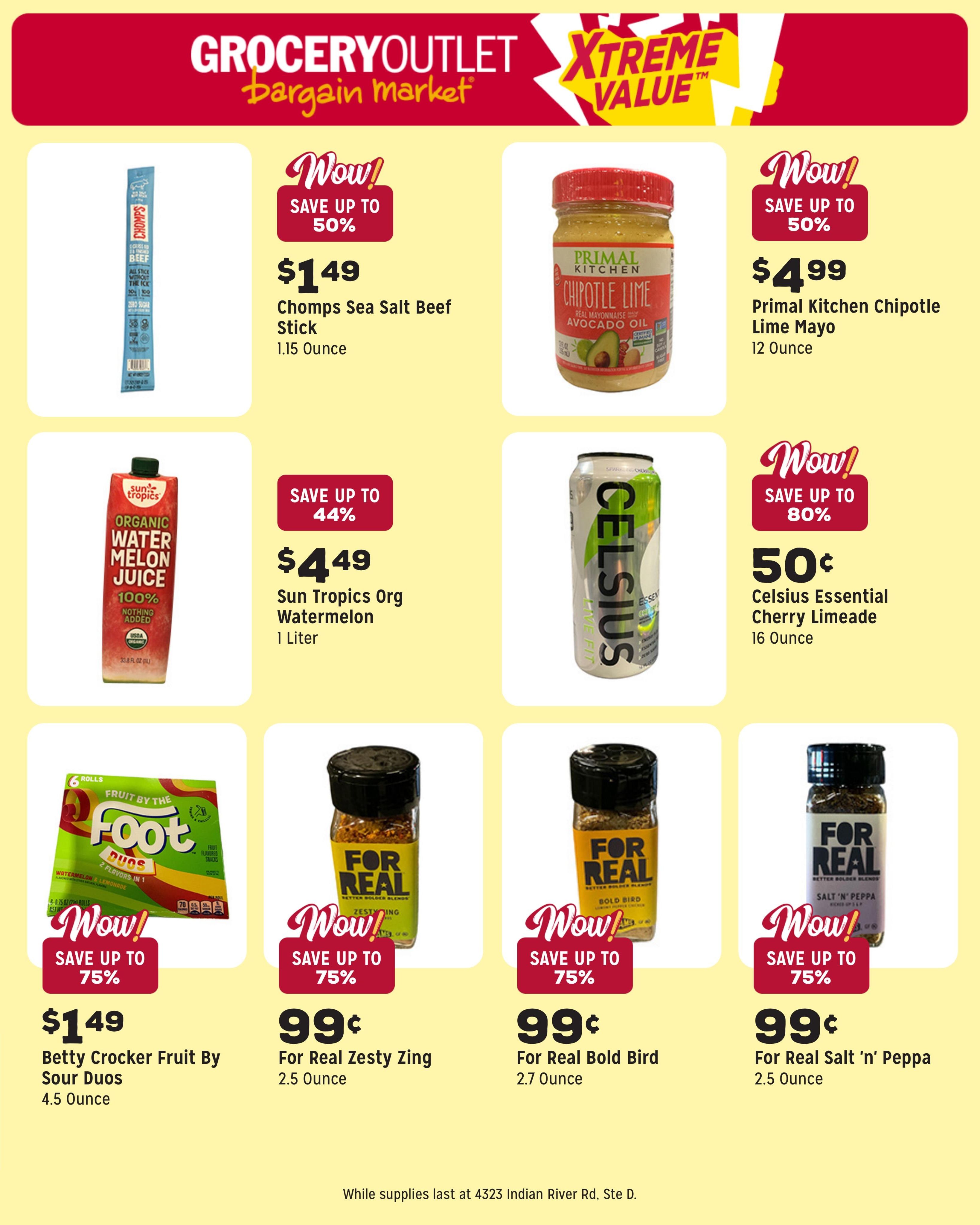 Grocery Outlet (Chesapeake–Virginia Beach Area, VA) Weekly Ad August 5 - 11, 2026