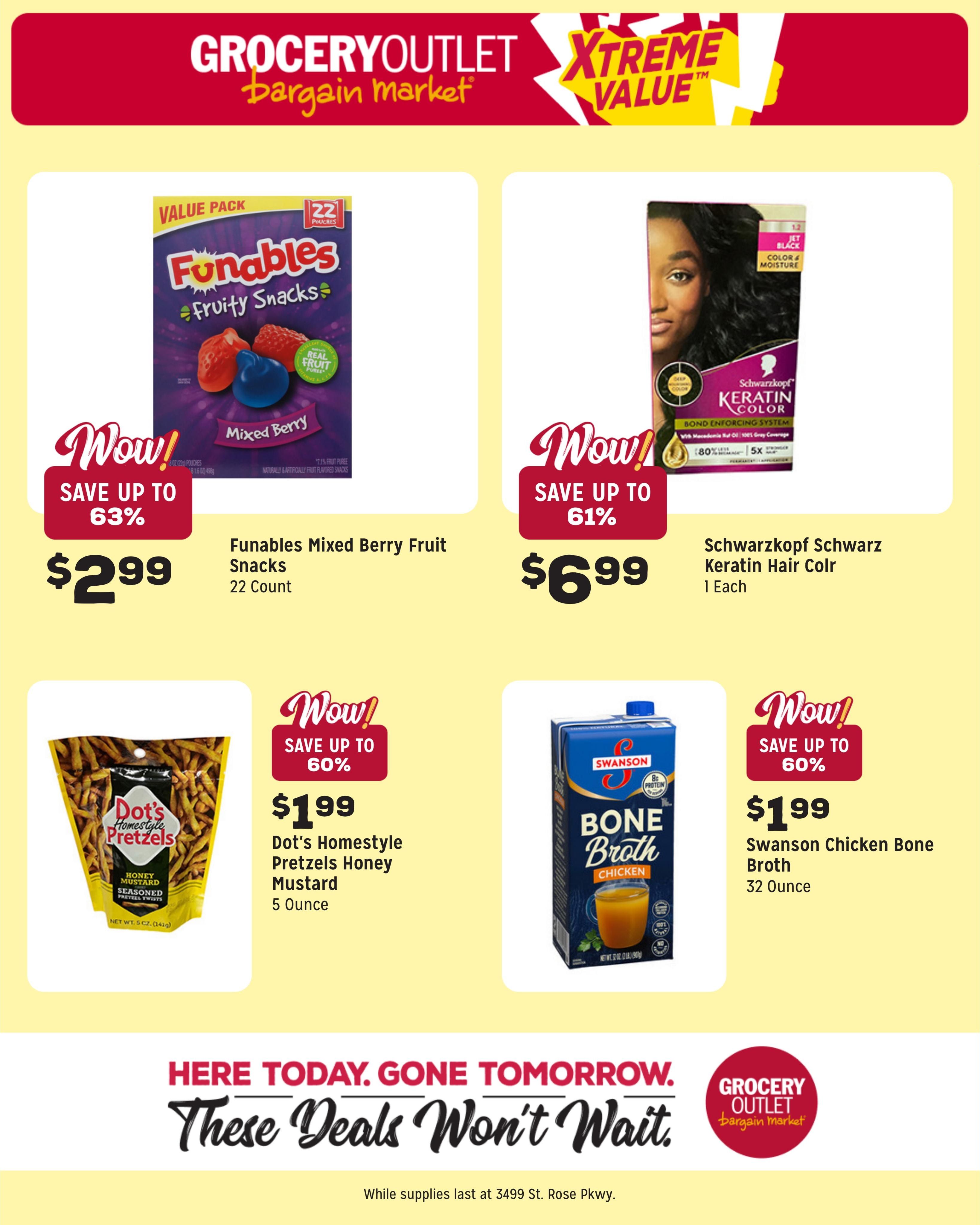 Grocery Outlet (Henderson Area, NV) Weekly Ad August 5 - 11, 2026