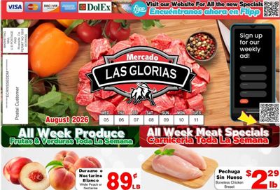 Mercado Las Glorias (Victorville–Corona Area, CA) Weekly Ad August 5 - 11, 2026