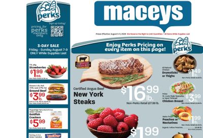 Maceys (West Valley City–West Jordan Area, UT) Weekly Ad August 5 - 11, 2026
