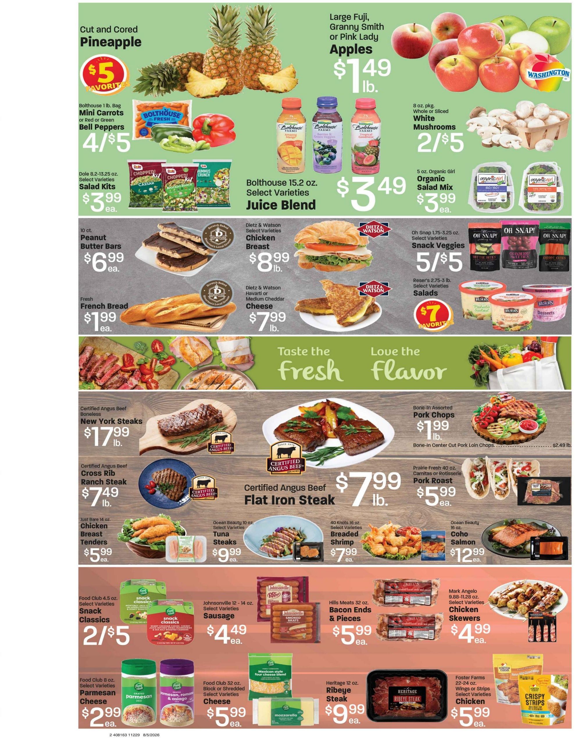 Peterson's Fresh Market (West Jordan Area, UT) Weekly Ad August 5 - 11, 2026