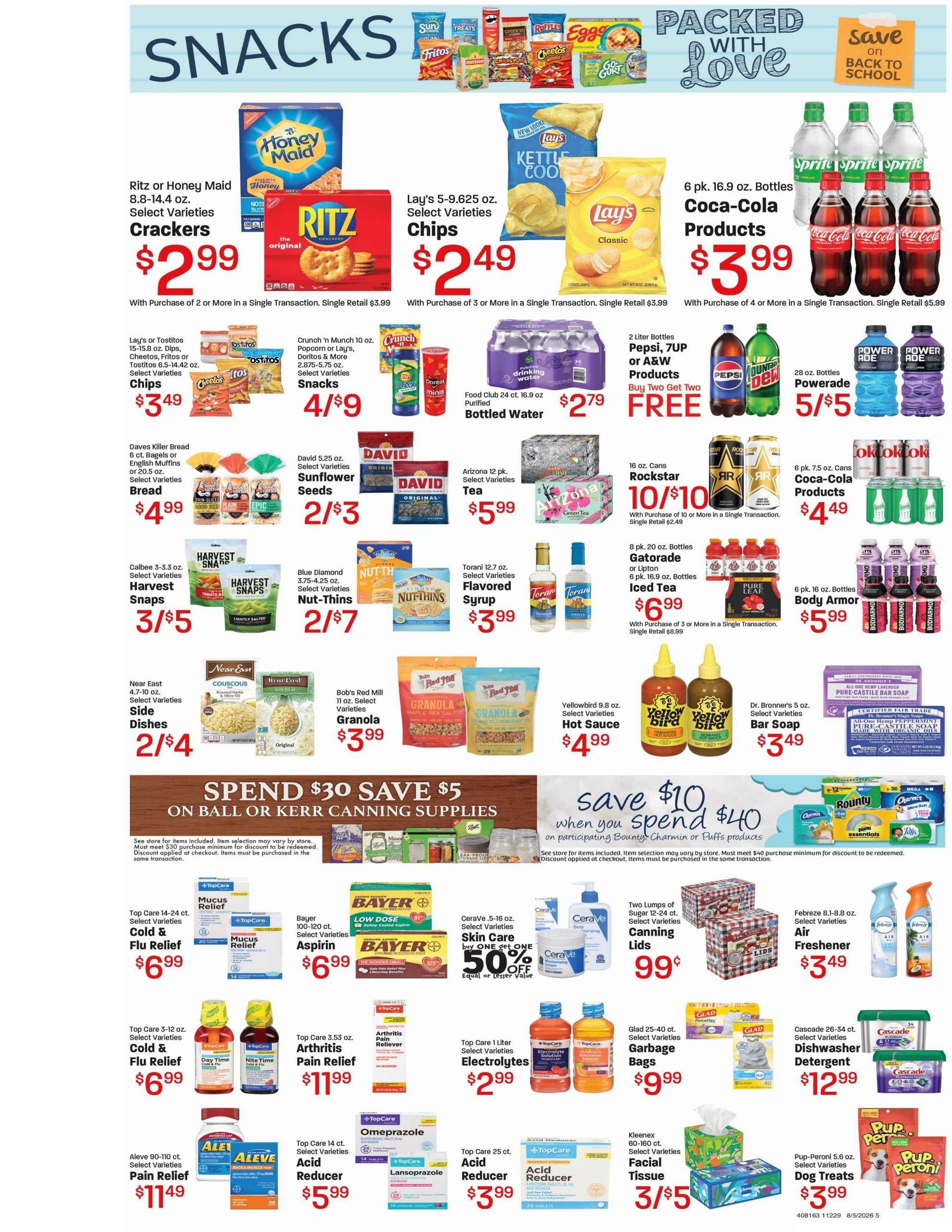 Peterson's Fresh Market (West Jordan Area, UT) Weekly Ad August 5 - 11, 2026