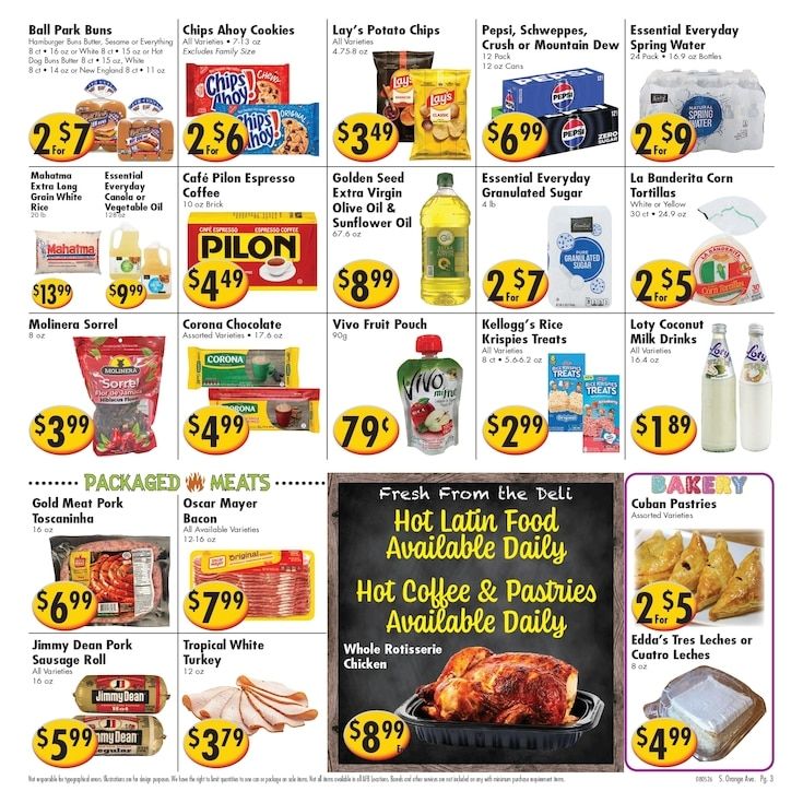 Ideal Food Basket (5637 South Orange Ave, Orlando, FL) Weekly Ad August 5 - 11, 2026