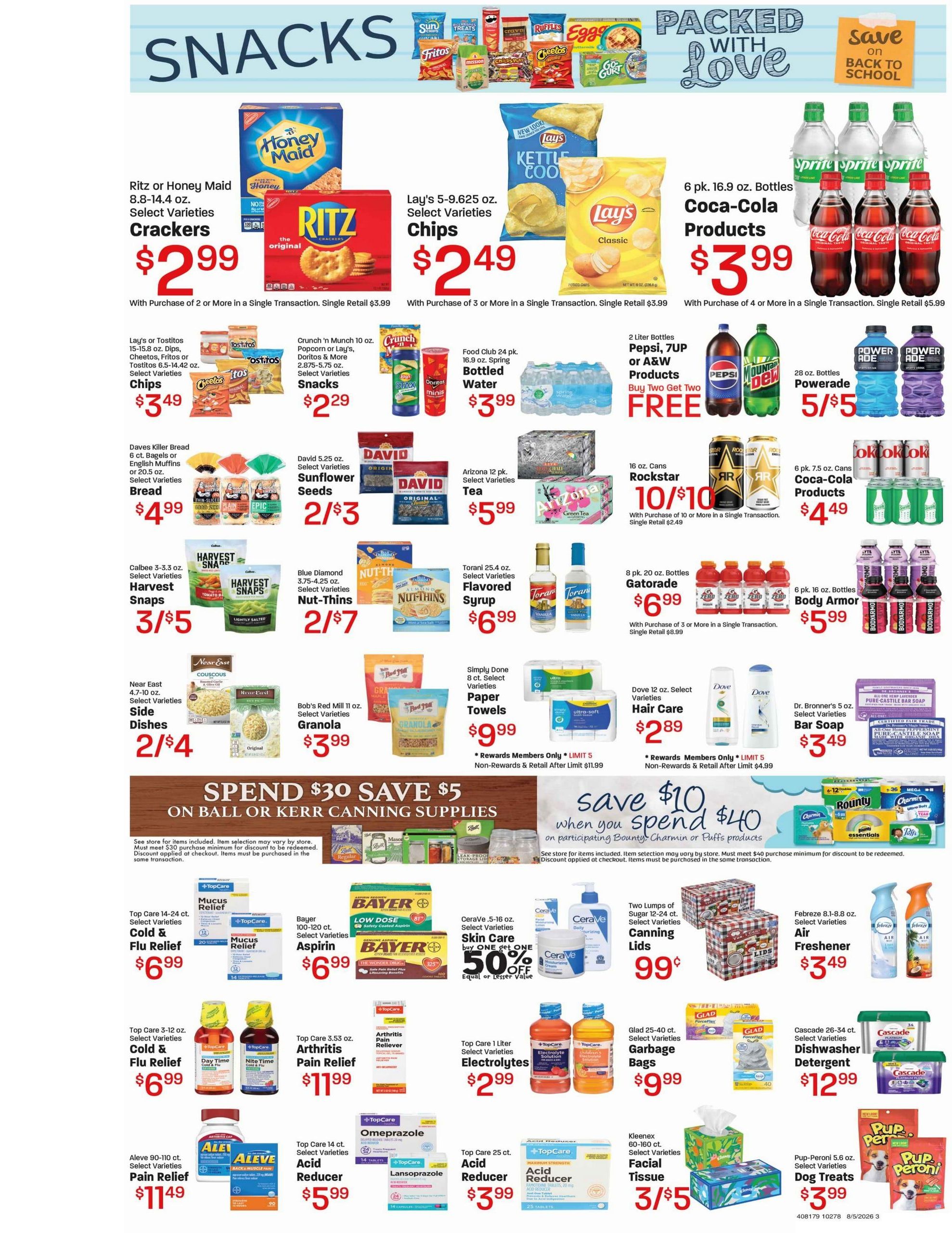 Bowman's Weekly Ad August 5 - 11, 2026