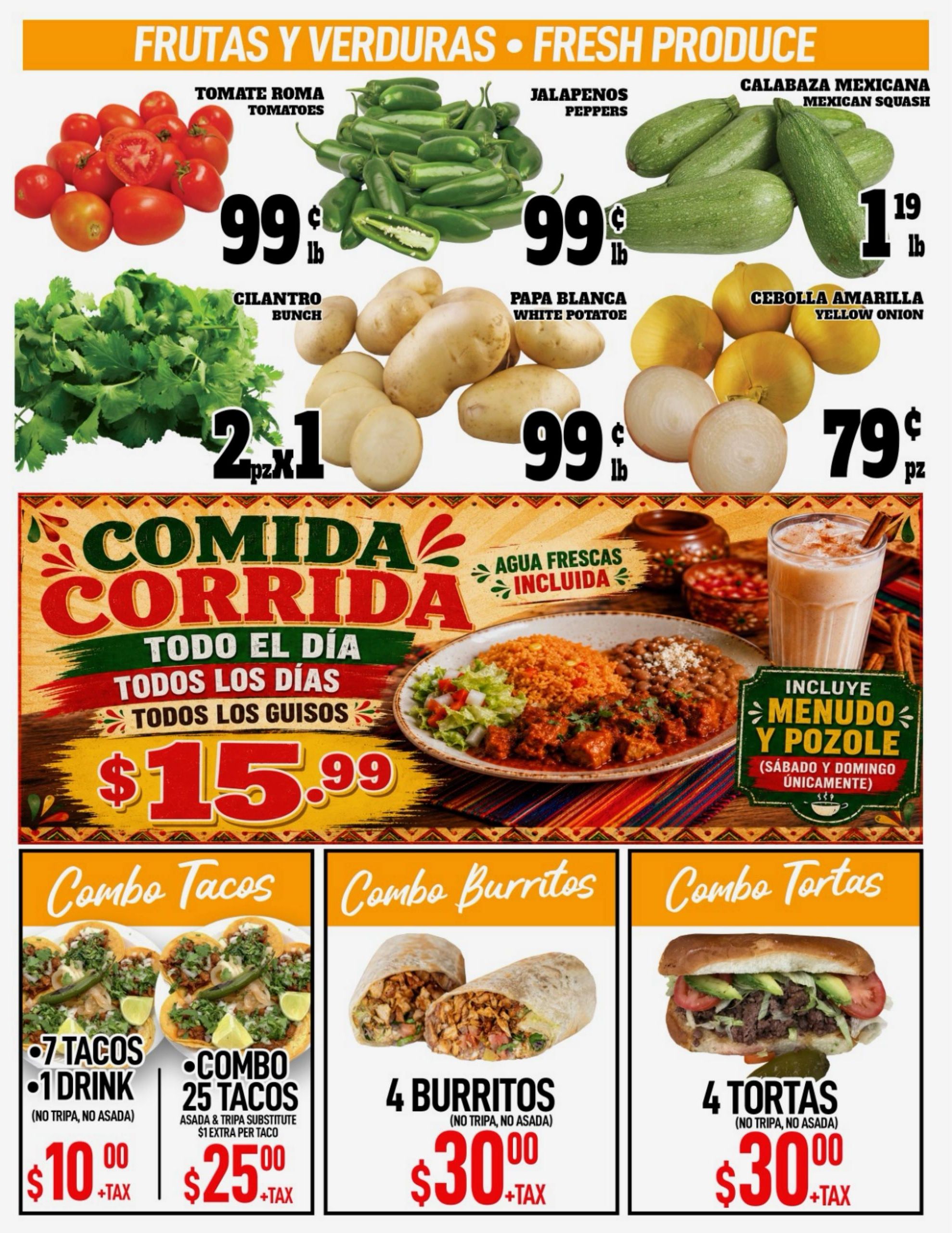 Carniceria La Guadalajara Weekly Ad August 4 - 10, 2026