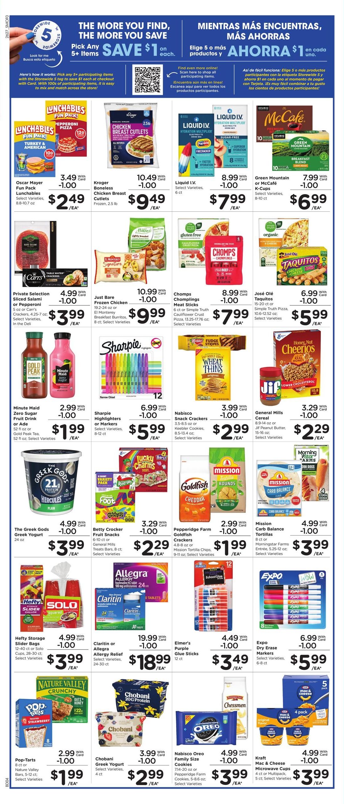 Smith's (Centerville Area, UT) Weekly Ad August 5 - 11, 2026