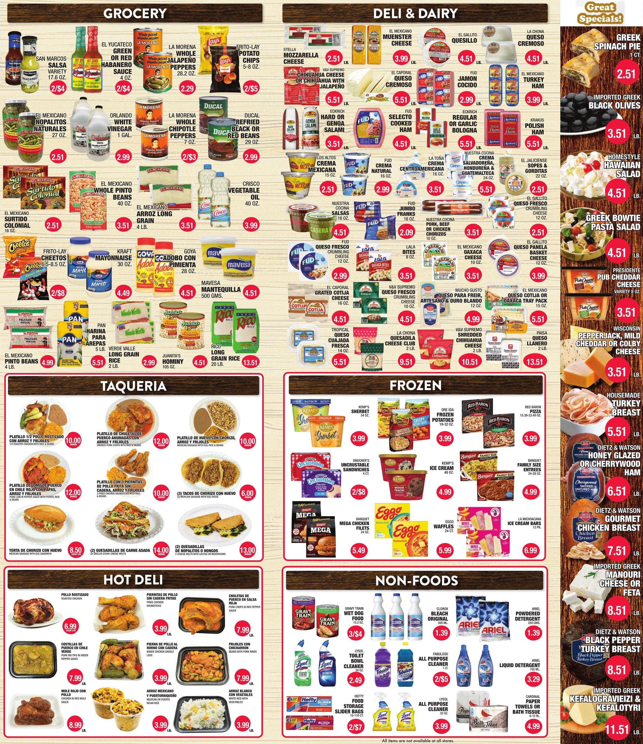 Carnicerias Jimenez Weekly Ad August 5 - 11, 2026