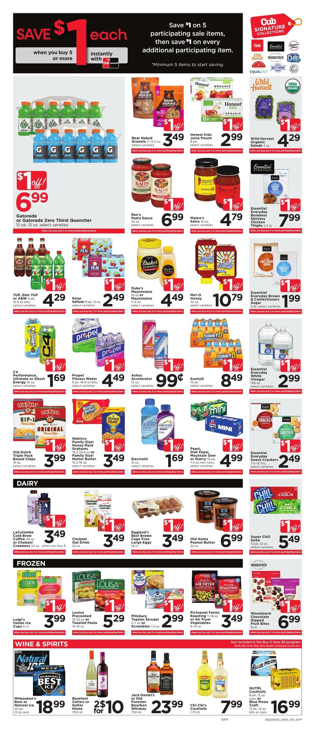 Cub Foods (Rockford–Durand Area, IL) Weekly Savings Weekly Ad August 5 - 11, 2026