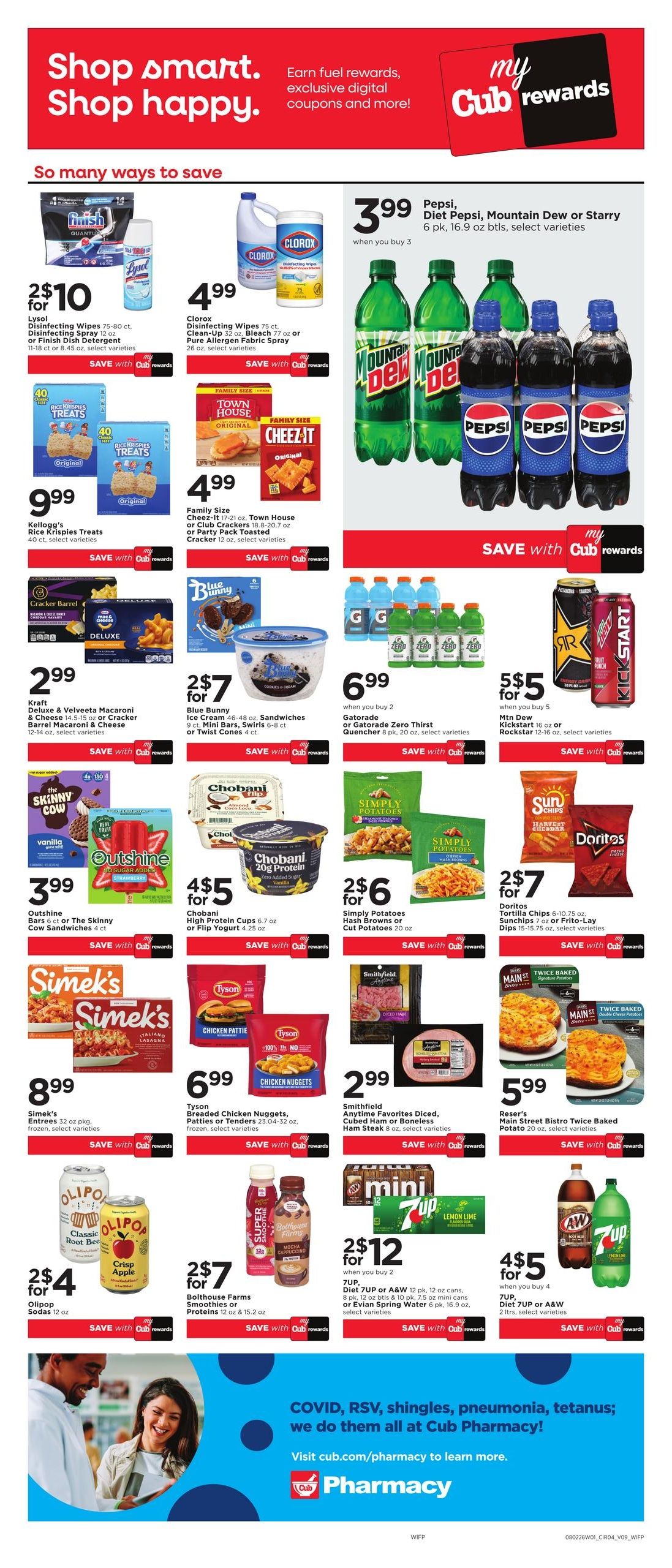 Cub Foods (Rockford–Durand Area, IL) Weekly Savings Weekly Ad August 5 - 11, 2026