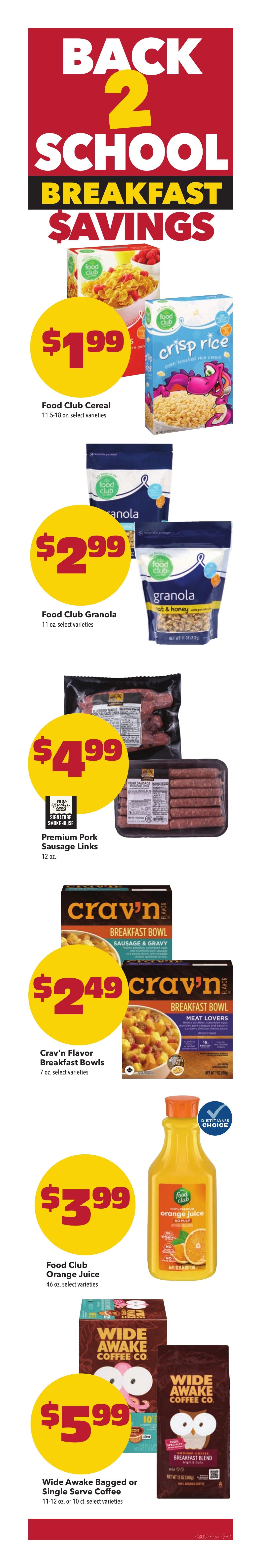 Cash Wise Weekly Ad August 5 - 11, 2026