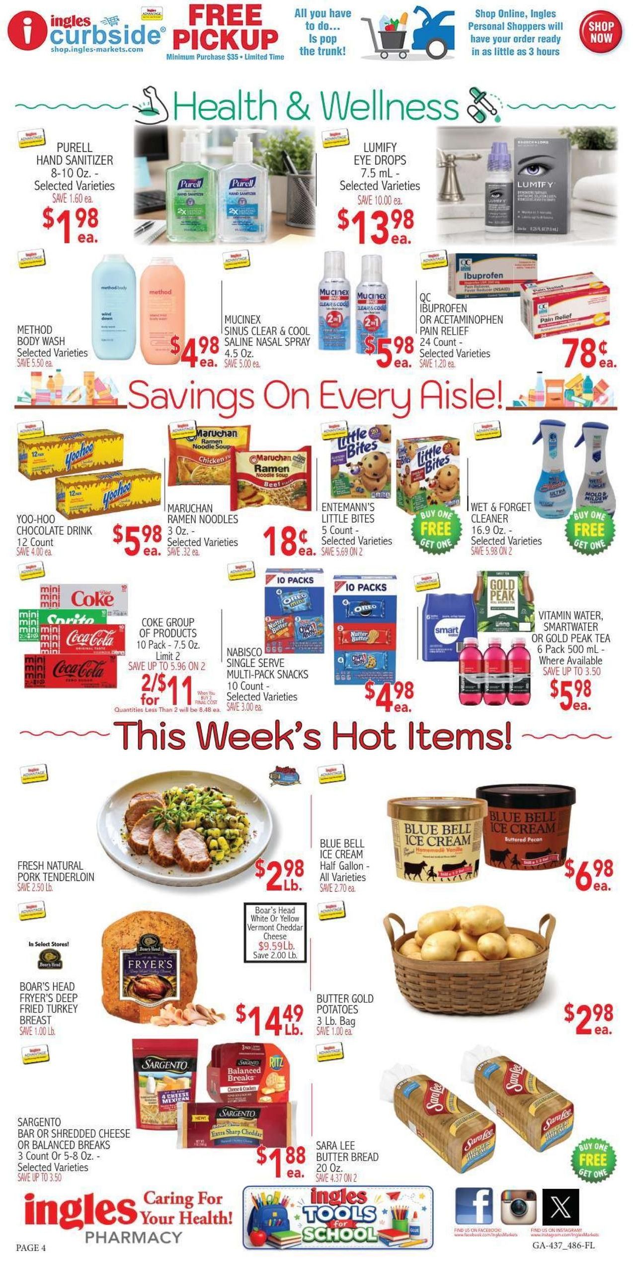 Ingles Markets (Macon Area, GA) Weekly Ad August 5 - 11, 2026