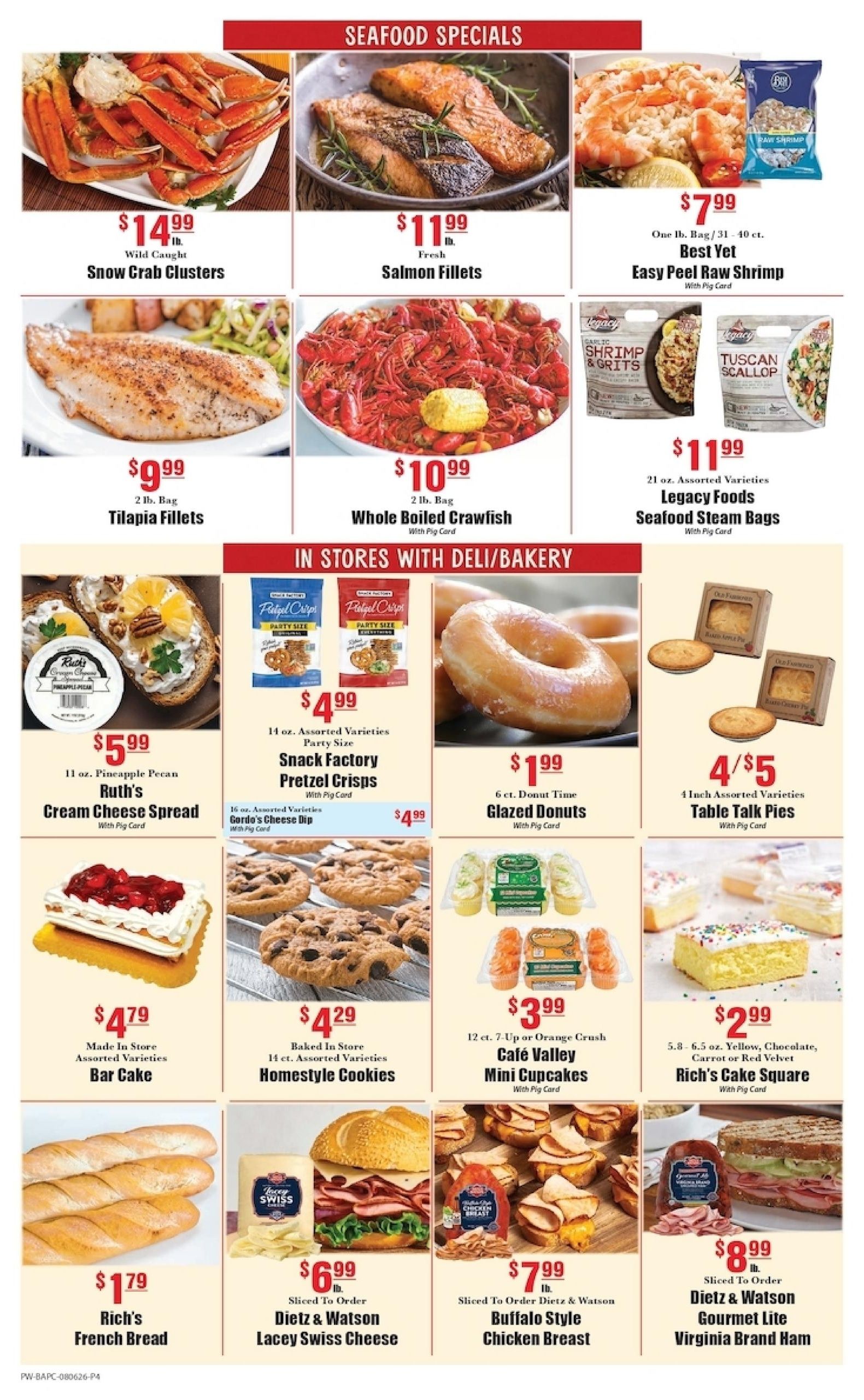 Piggly Wiggly (Aiken Area, SC) Weekly Ad August 5 - 11, 2026