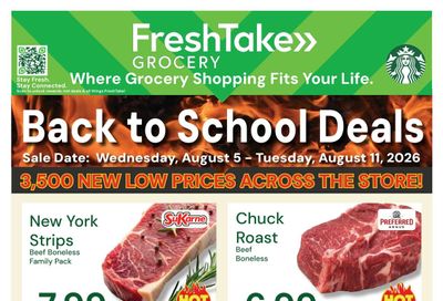 FreshTake (Augusta–Aiken Area, GA–SC) Weekly Ad August 5 - 11, 2026