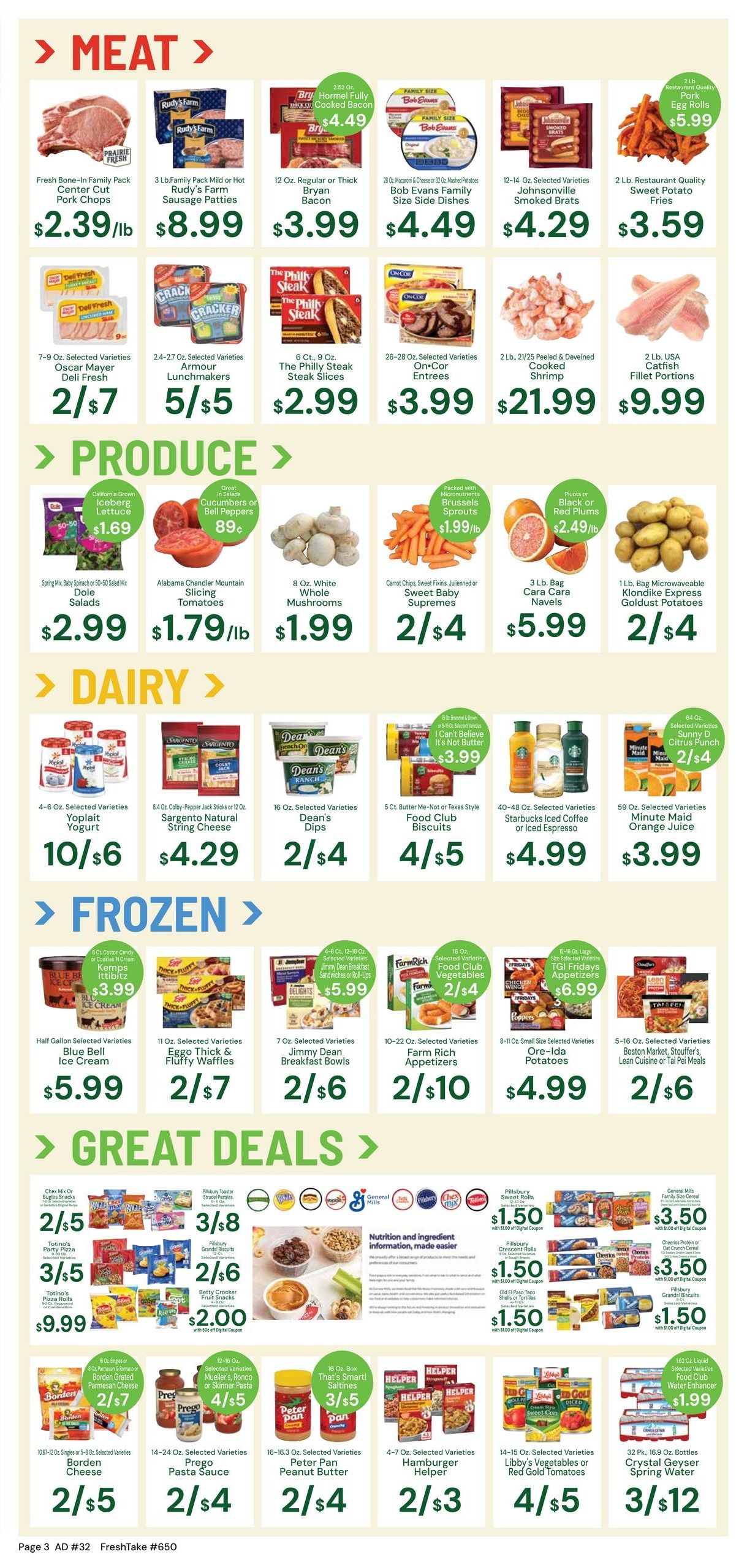FreshTake (Augusta–Aiken Area, GA–SC) Weekly Ad August 5 - 11, 2026
