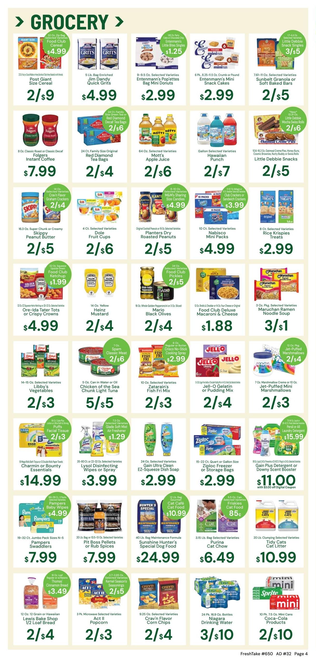 FreshTake (Augusta–Aiken Area, GA–SC) Weekly Ad August 5 - 11, 2026