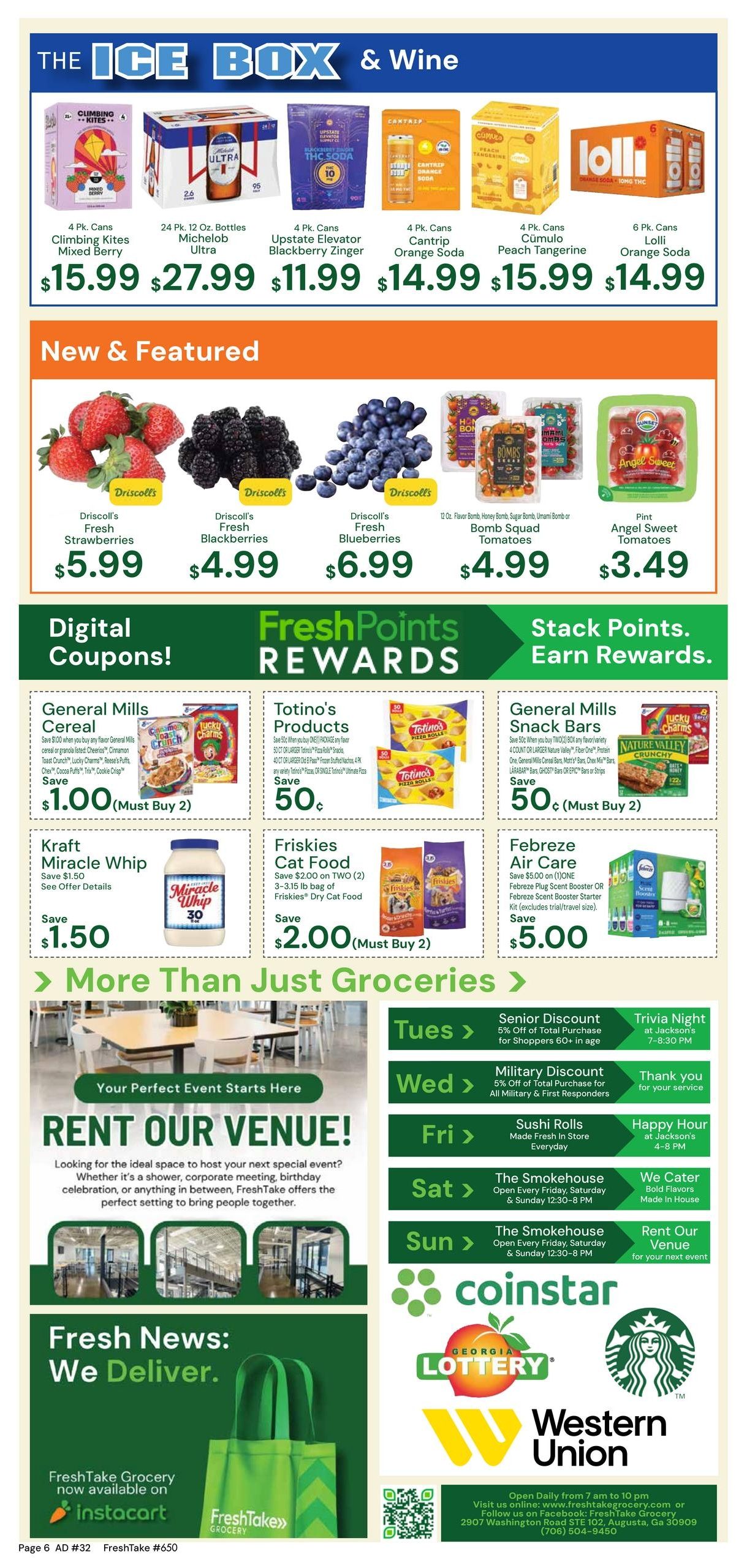 FreshTake (Augusta–Aiken Area, GA–SC) Weekly Ad August 5 - 11, 2026