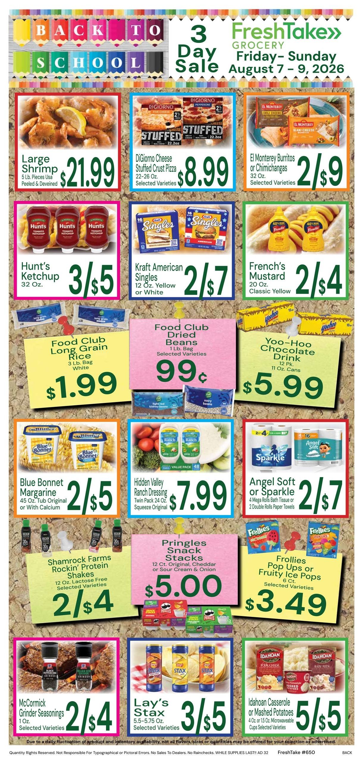 FreshTake (Augusta–Aiken Area, GA–SC) Weekly Ad August 5 - 11, 2026