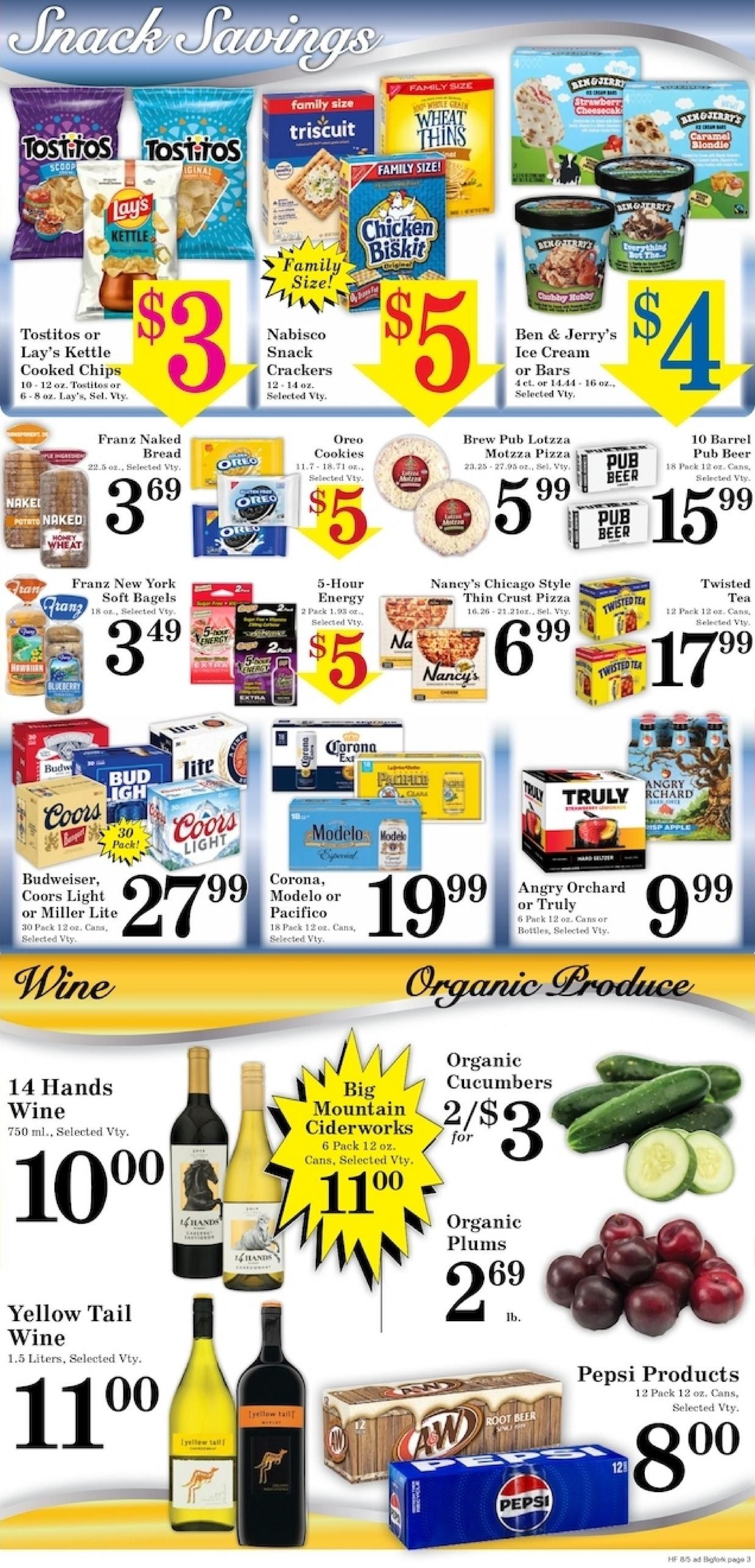 Harvest Foods (Kalispell–Somers Area, MT) Weekly Ad August 5 - 11, 2026