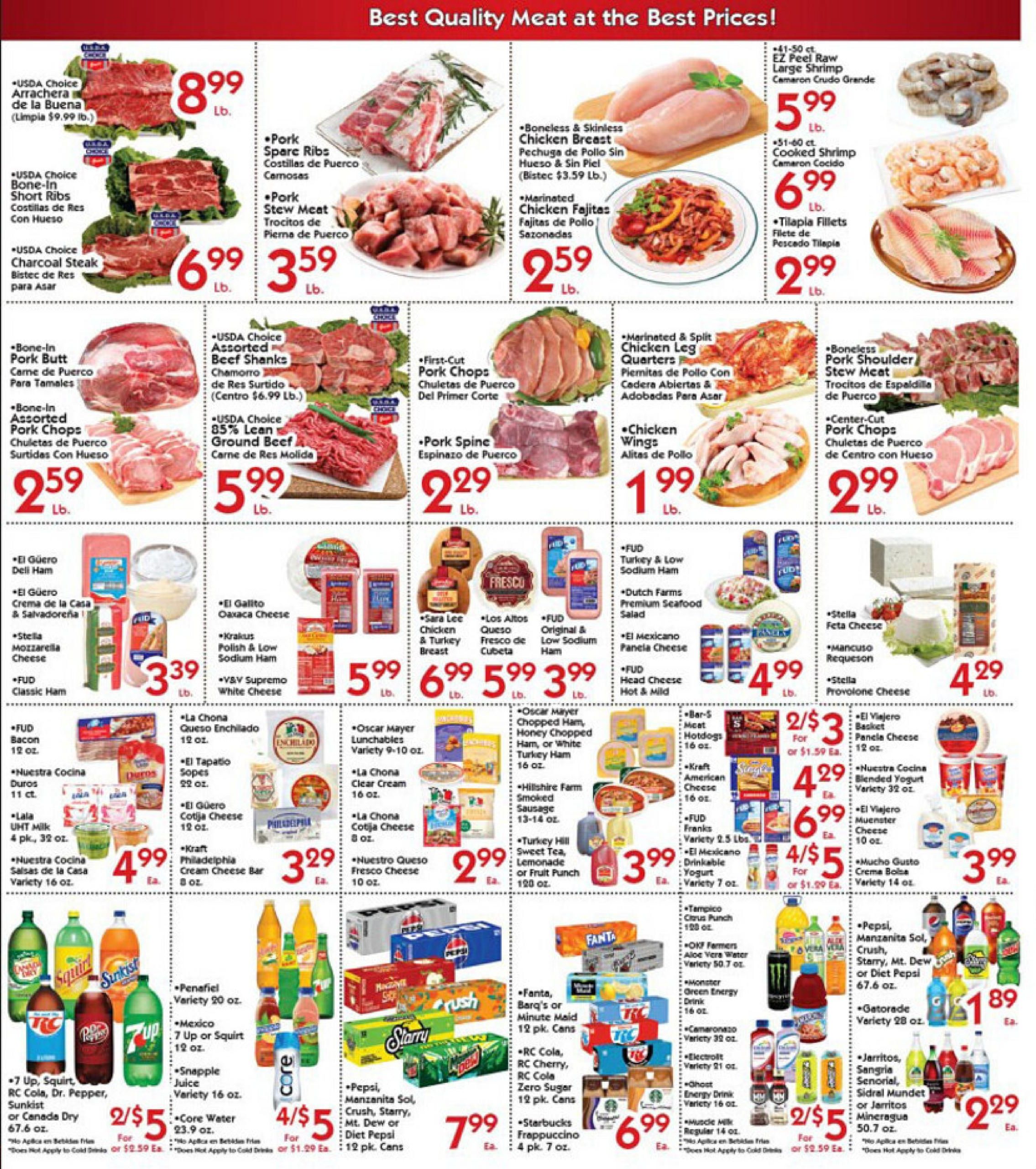 Super Mercados El Guero (Chicago–Naperville Area, IL) Weekly Ad August 5 - 11, 2026