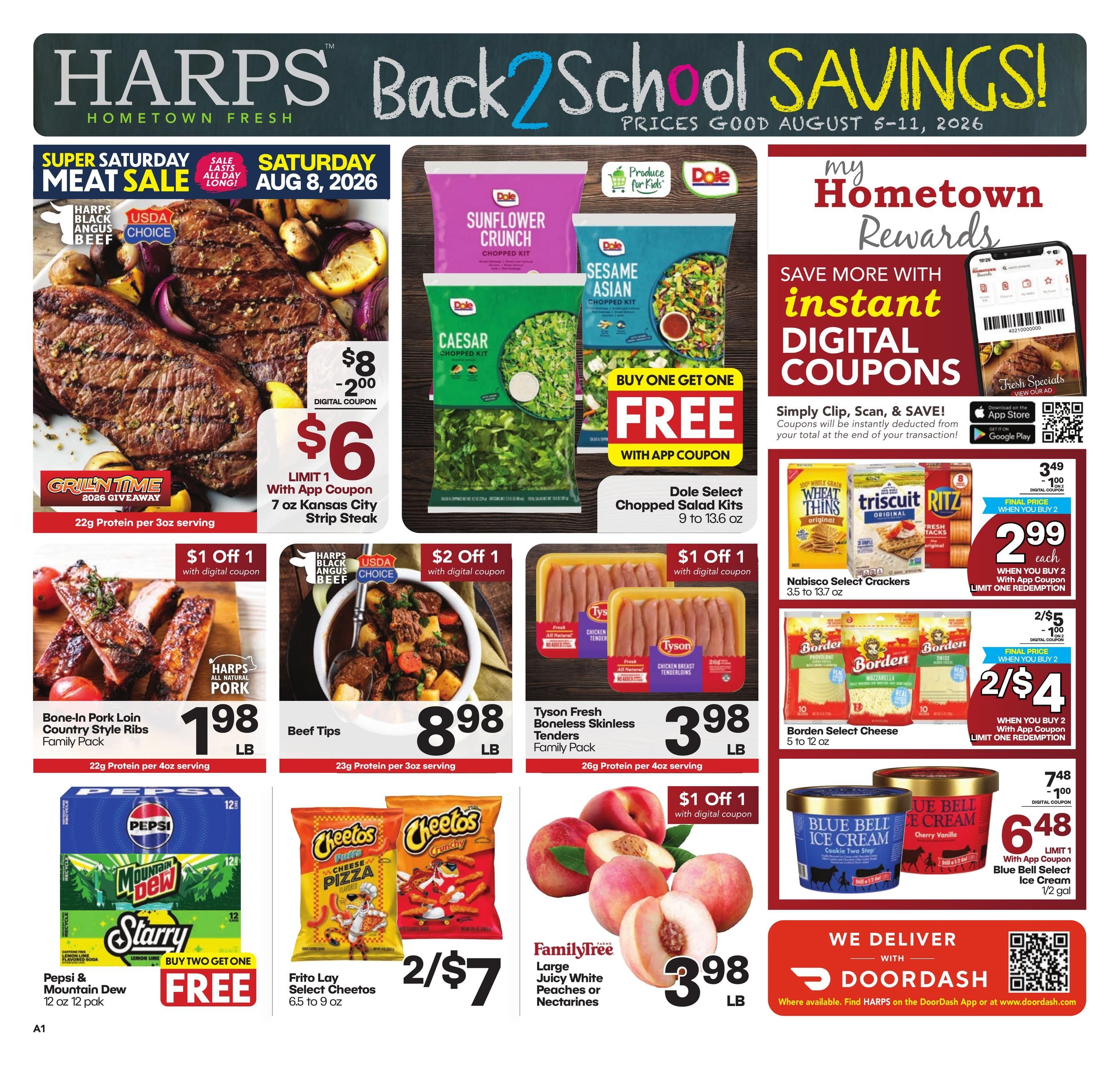 Harps Foods (AR, OK) Weekly Ad August 5 - 11, 2026