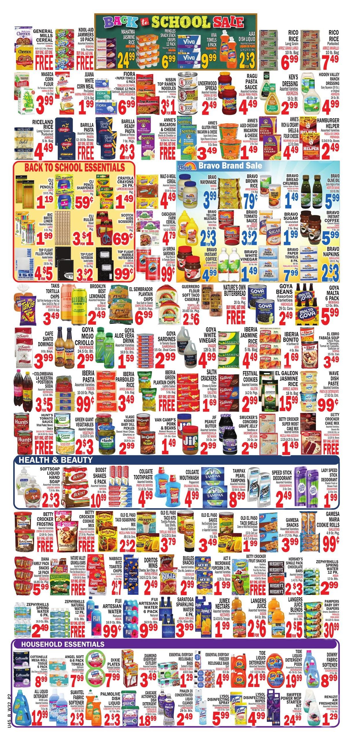 Bravo Supermarket (Palm Bay Area, FL) Bravo Florida Weekly Weekly Ad August 6 - 12, 2026