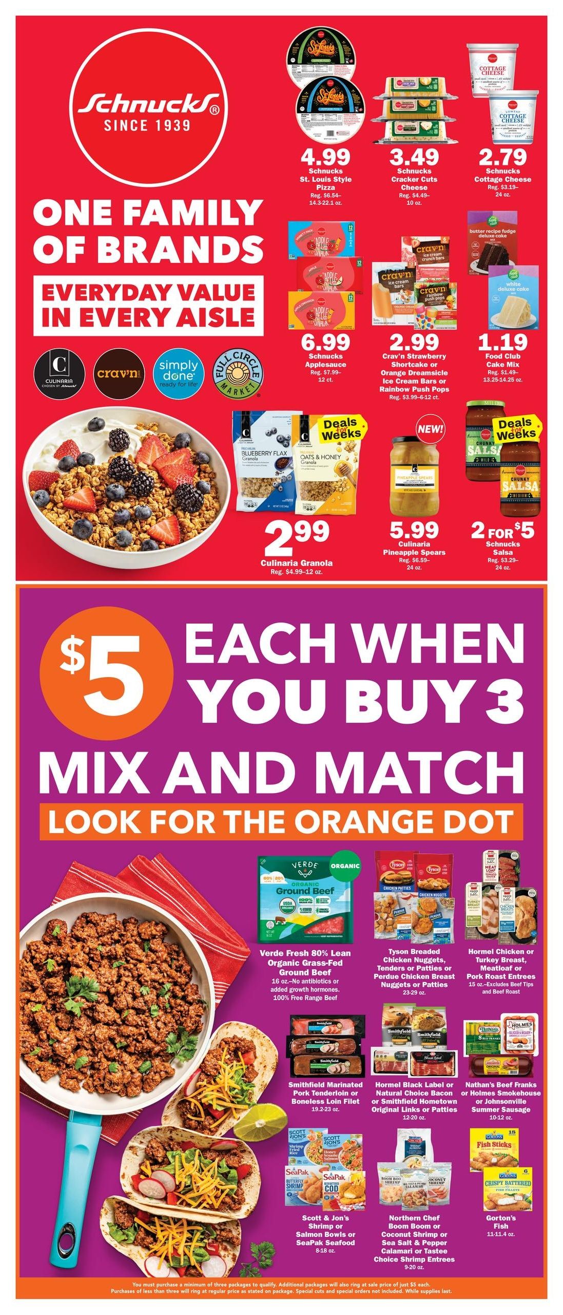 Schnucks (Carbondale Area, IL) Weekly Print Weekly Ad August 12 - 18, 2026