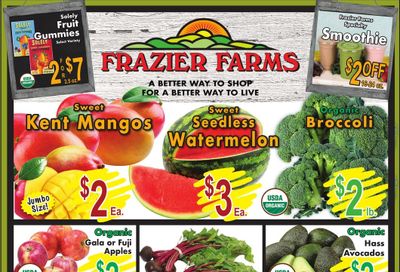 Frazier Farms Market Weekly Ad August 4 - 10, 2026