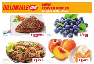 Dillonvale IGA Direct Weekly Weekly Ad August 2 - 8, 2026