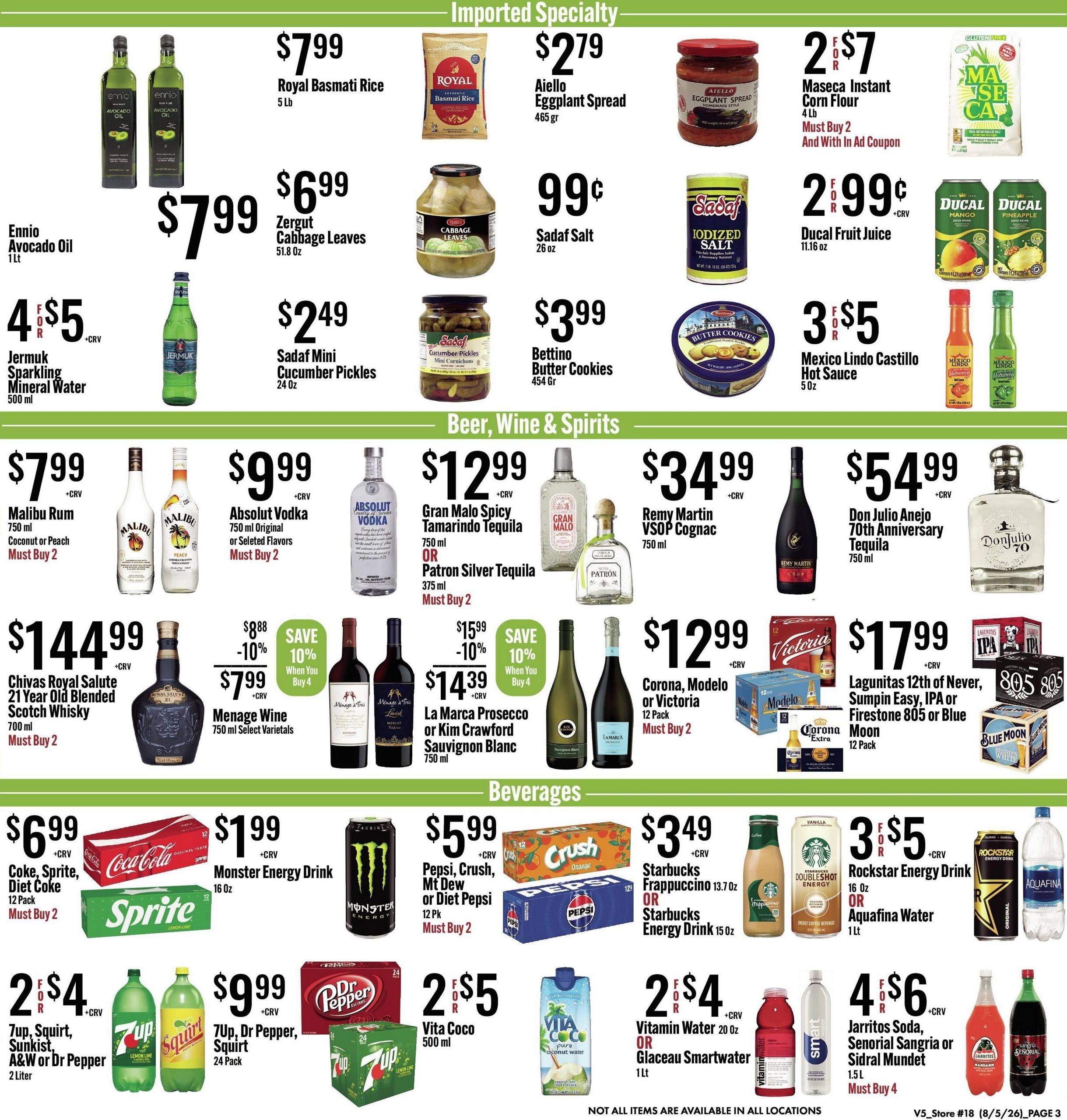 Jons International Marketplace (Huntington Beach–Santa Ana Area, CA) Weekly Ad August 5 - 11, 2026