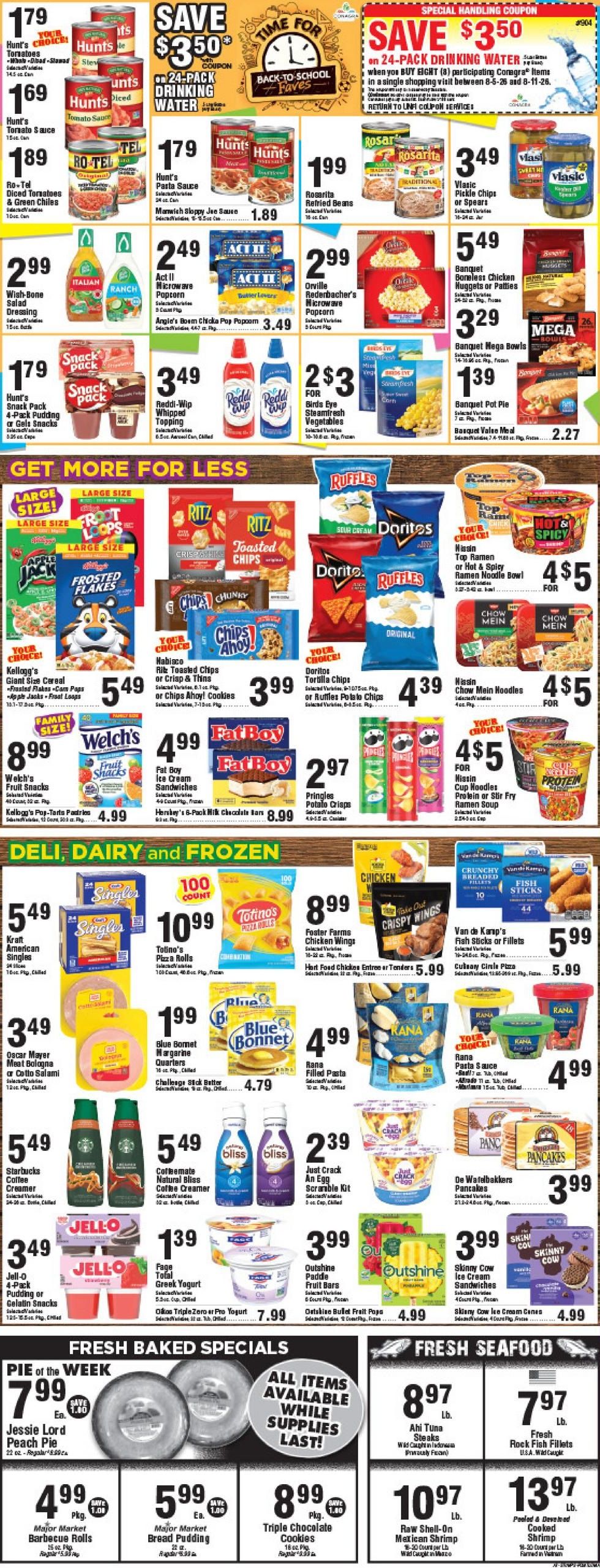 Stump’s Family Marketplace Weekly Ad August 5 - 11, 2026