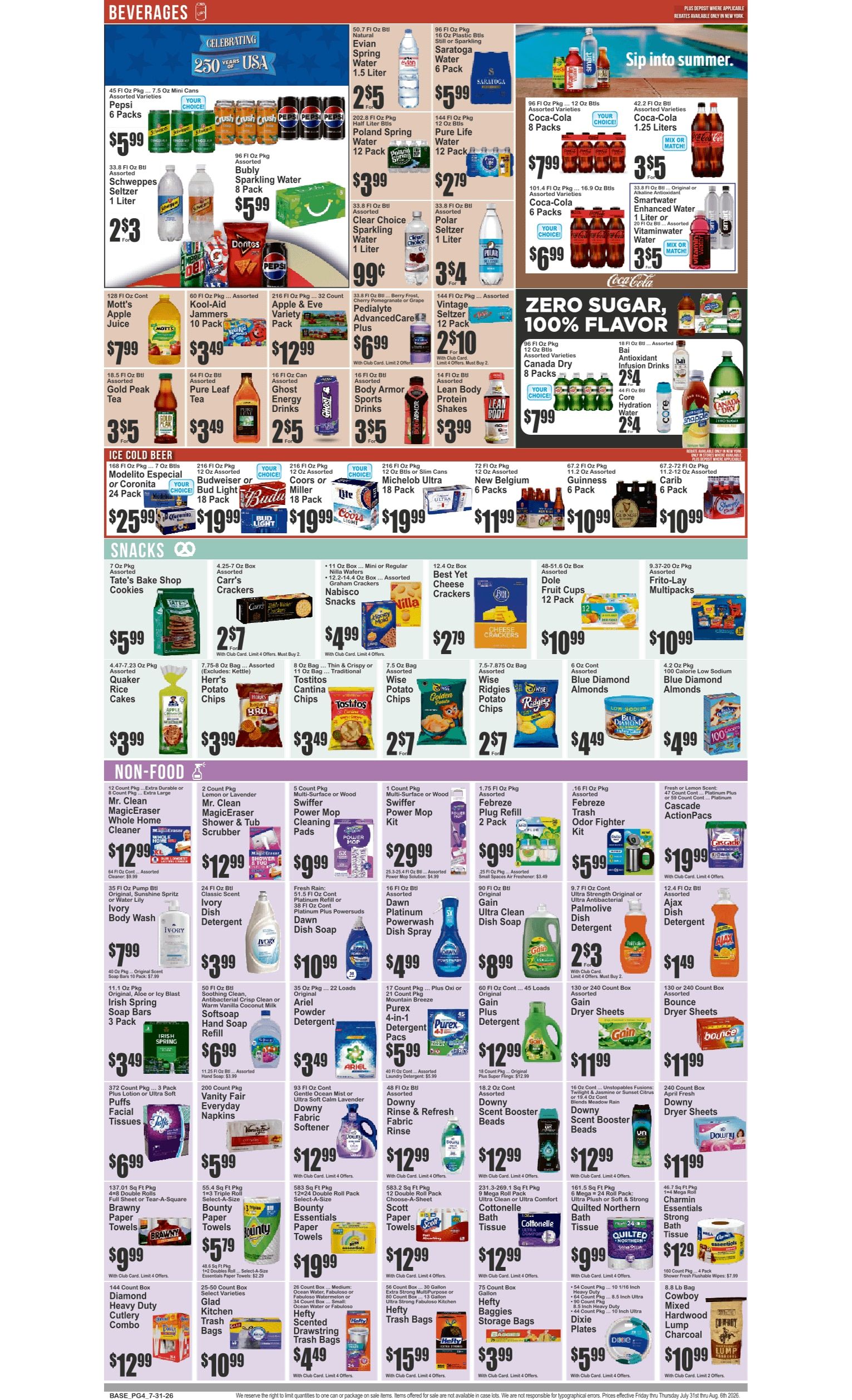 Food Universe (1720 Atlantic Ave., Brooklyn, NY) Weekly Ad July 31 - August 6, 2026