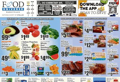 Food Universe (243 Schenactady Ave., Brooklyn, NY) Weekly Ad July 31 - August 6, 2026