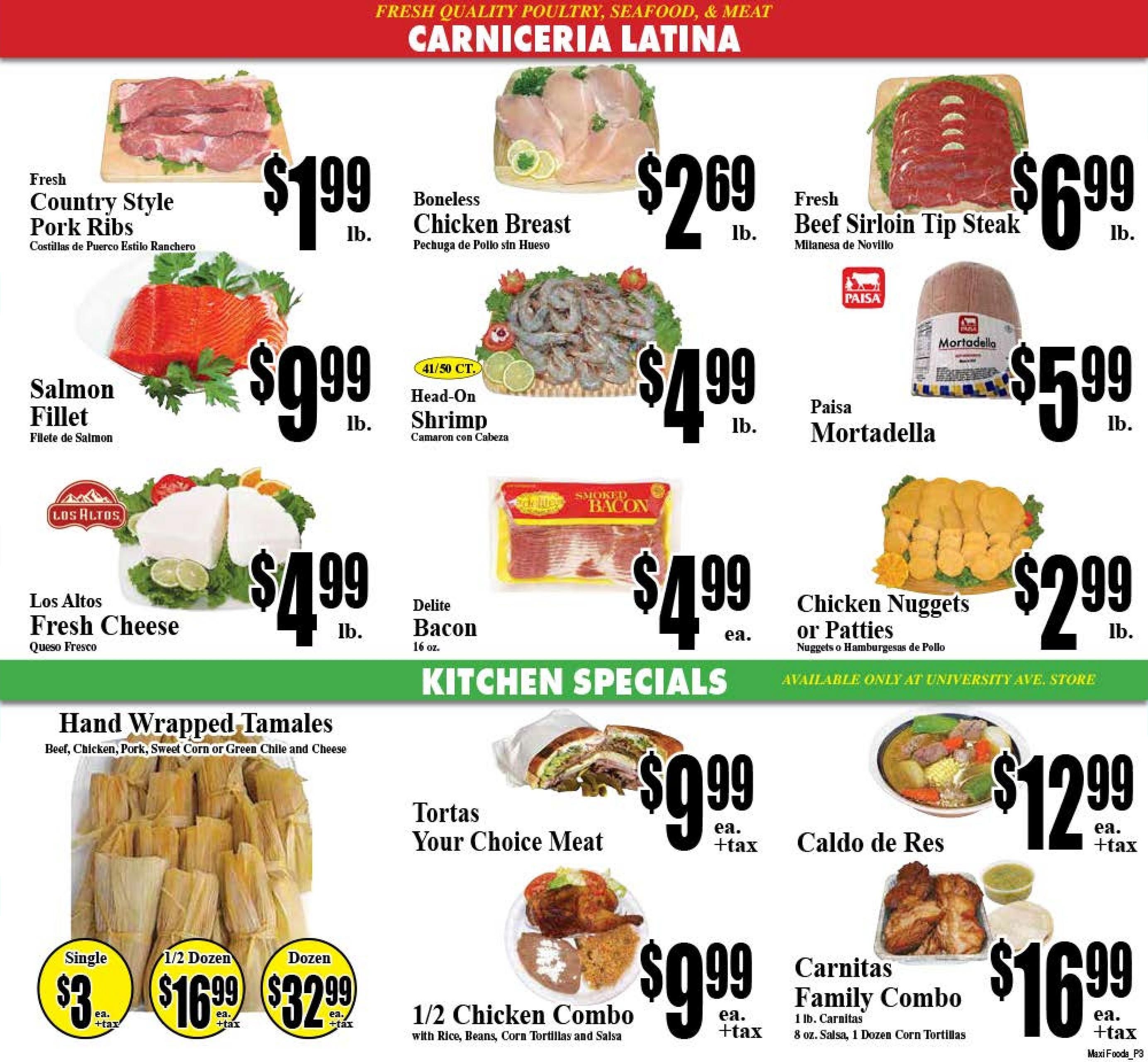 Maxi Foods Markets (Ontario–Corona Area, CA) Weekly Ad August 5 - 11, 2026