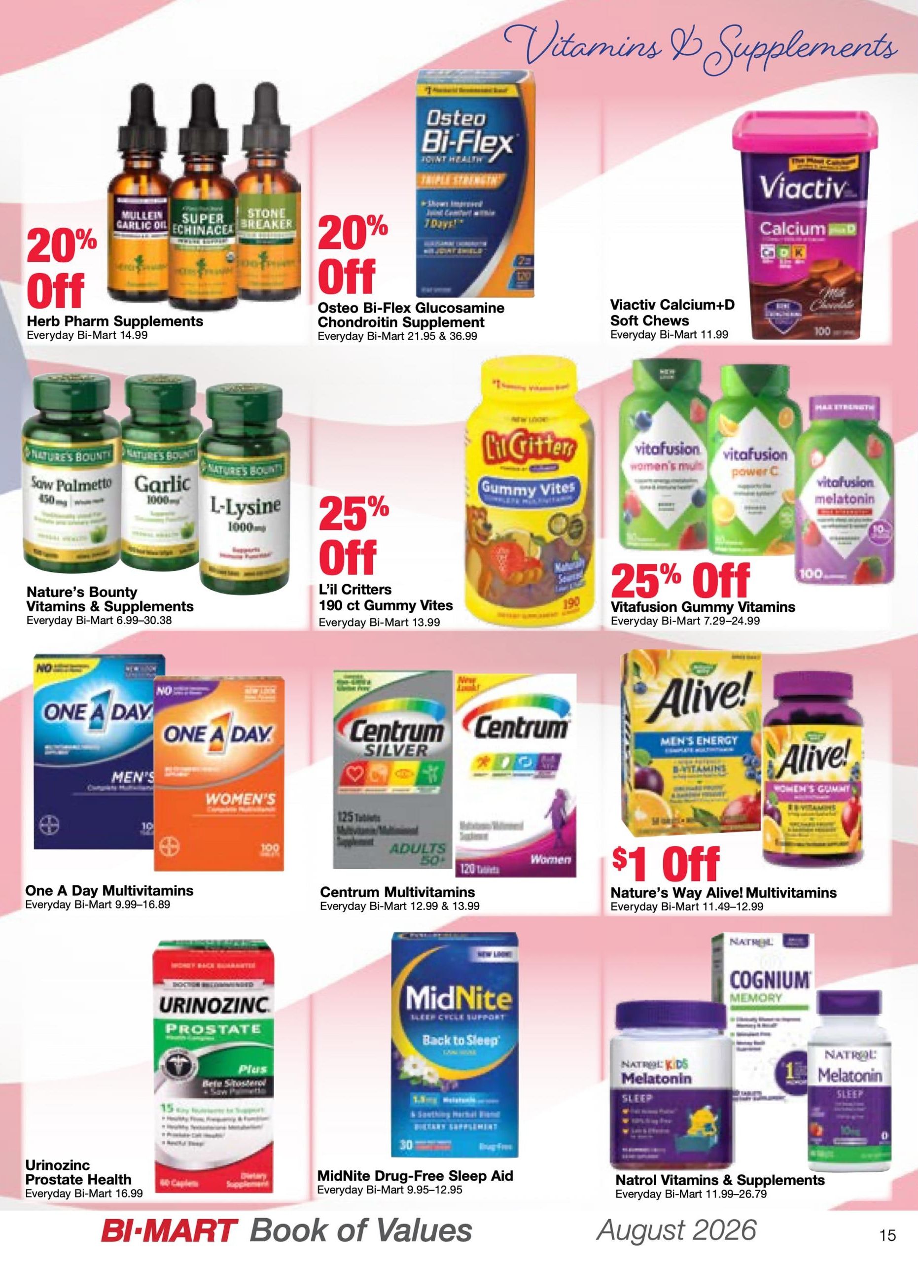 Bi-Mart Weekly Ad July 27 - August 17, 2026