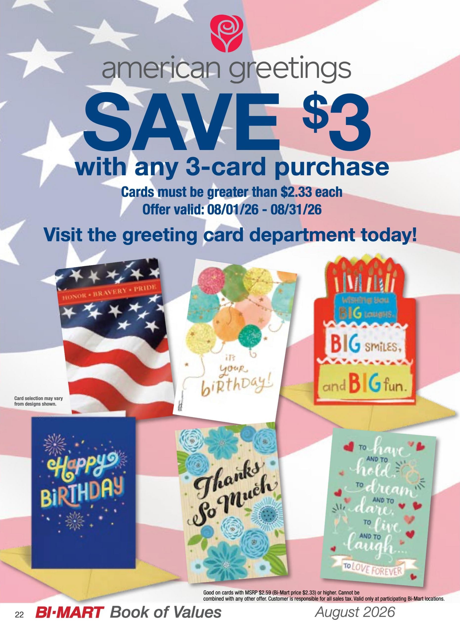 Bi-Mart Weekly Ad July 27 - August 17, 2026